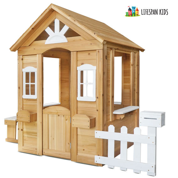 Lifespan Kids Teddy V2 Cubby House Natural