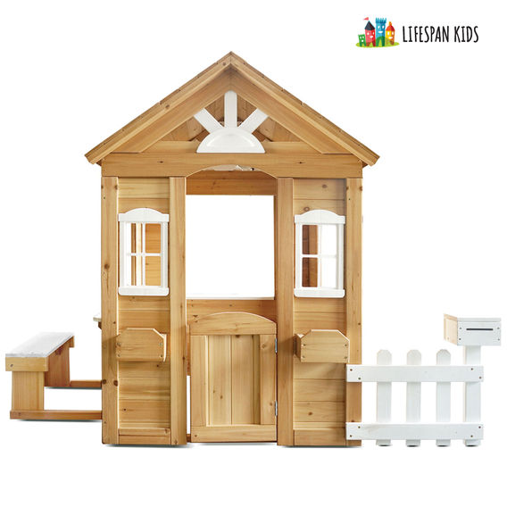 Lifespan Kids Teddy V2 Cubby House Natural