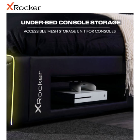 X Rocker Oracle Neo Fibre TV Gaming Bed