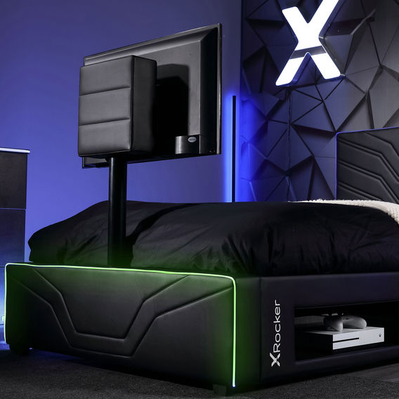 X Rocker Oracle Neo Fibre TV Gaming Bed