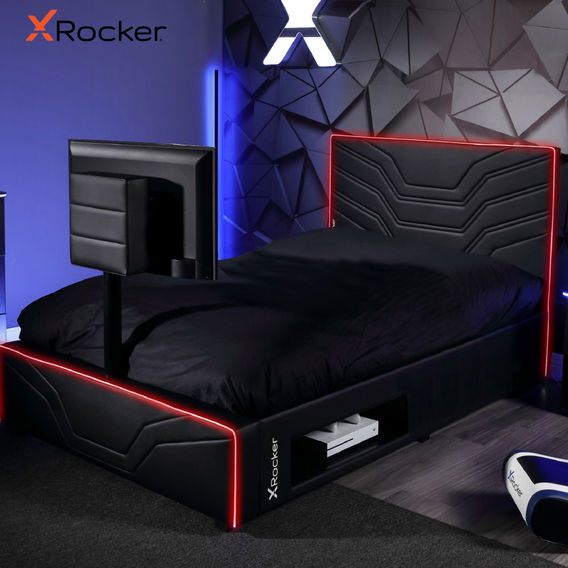 X Rocker Oracle Neo Fibre TV Gaming Bed