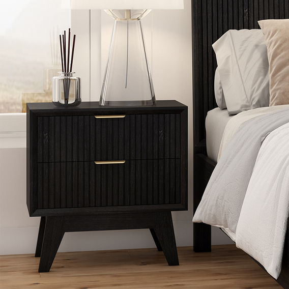 Ella 2-Drawer Bedside