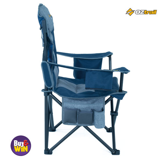 OZtrail Big Boy Arm Chair - Blue