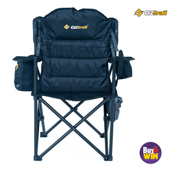 OZtrail Big Boy Arm Chair - Black