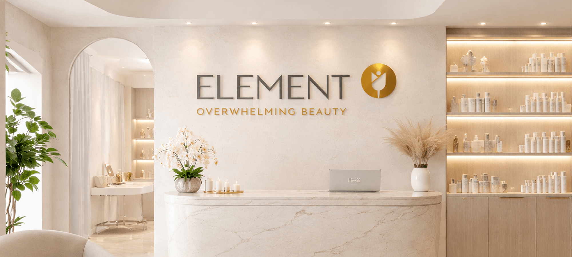 Element Aesthetic studio interior