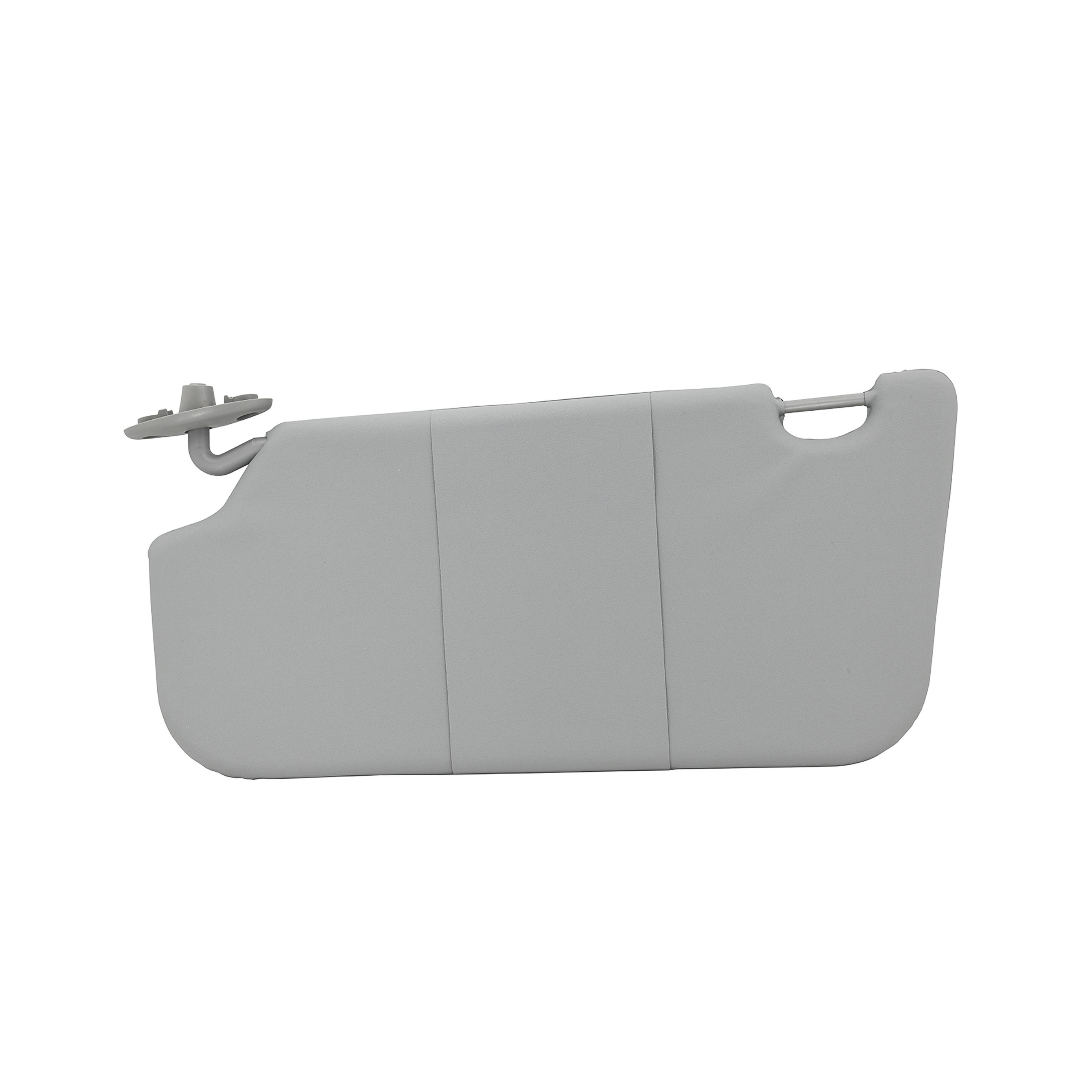 Visera Delantera Izquierda Ford Ecosport 2004-2012 1 Pieza Sin Espejo Gris Claro Vinipiel