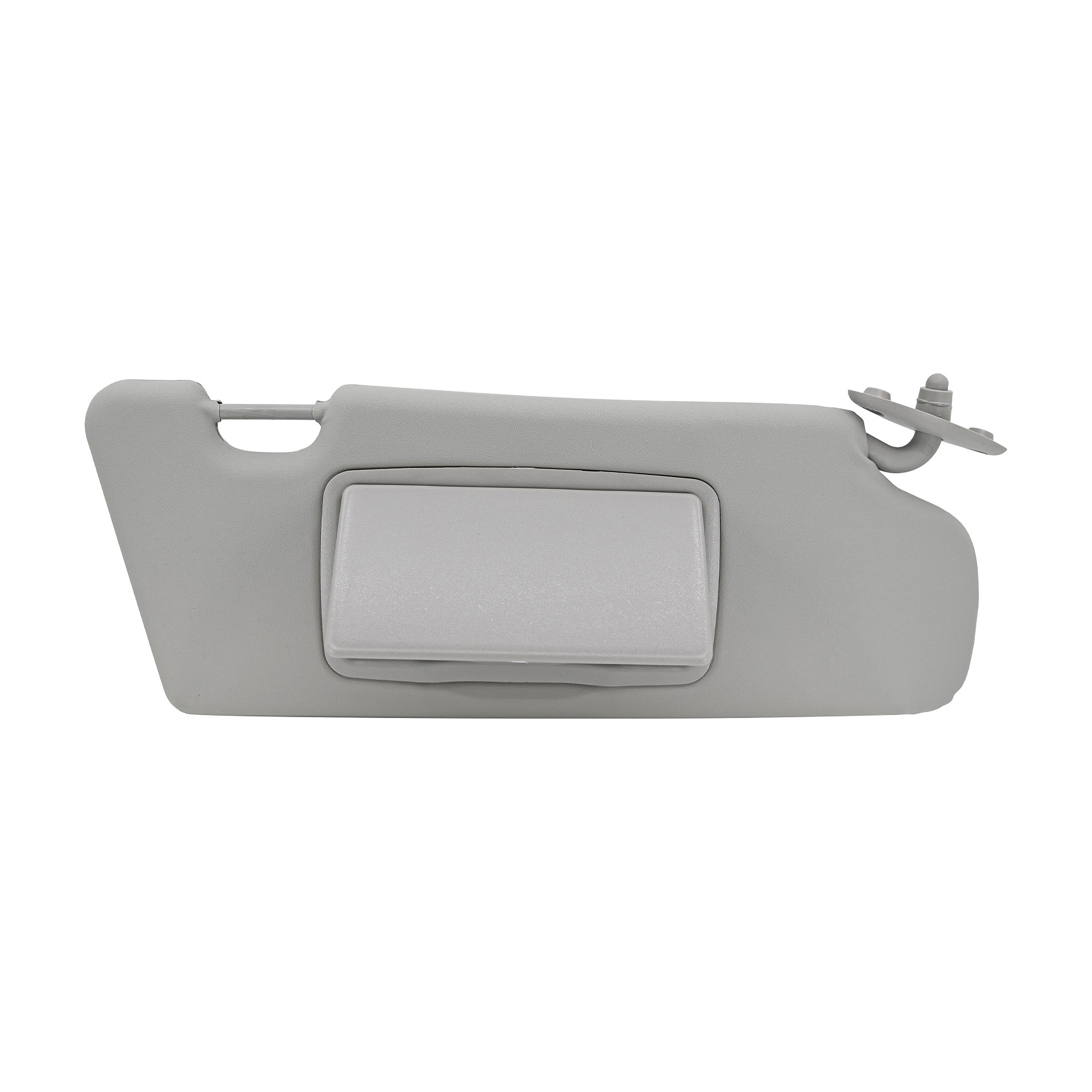 Visera Delantera Derecha Ford Ka 1997-2008 1 Pieza Con Espejo Sin Luz Gris Claro Vinipiel