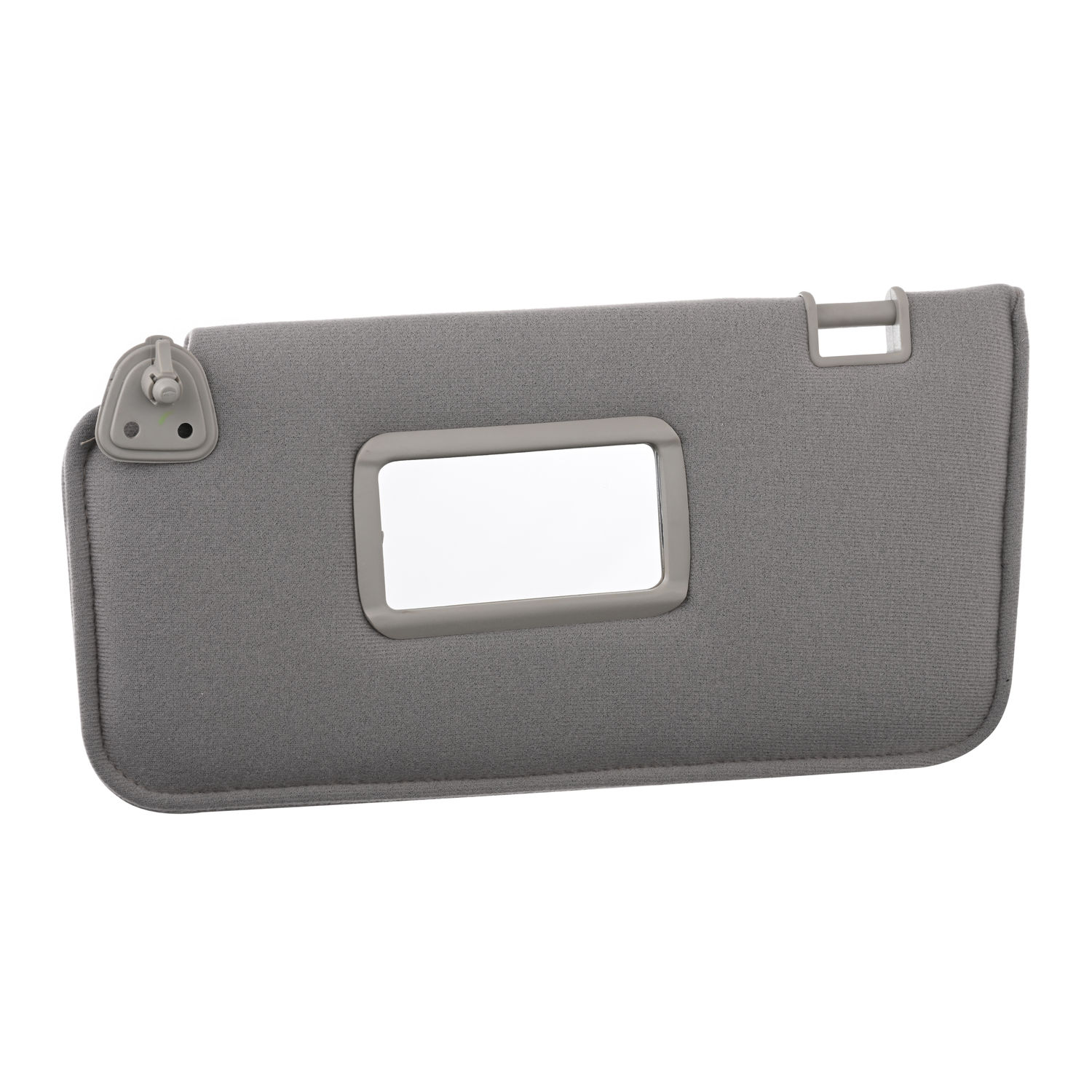 Juego Viseras Derecha/Izquierda Nissan Tiida 2007-2017 2 Piezas Con Espejo Gris Tela