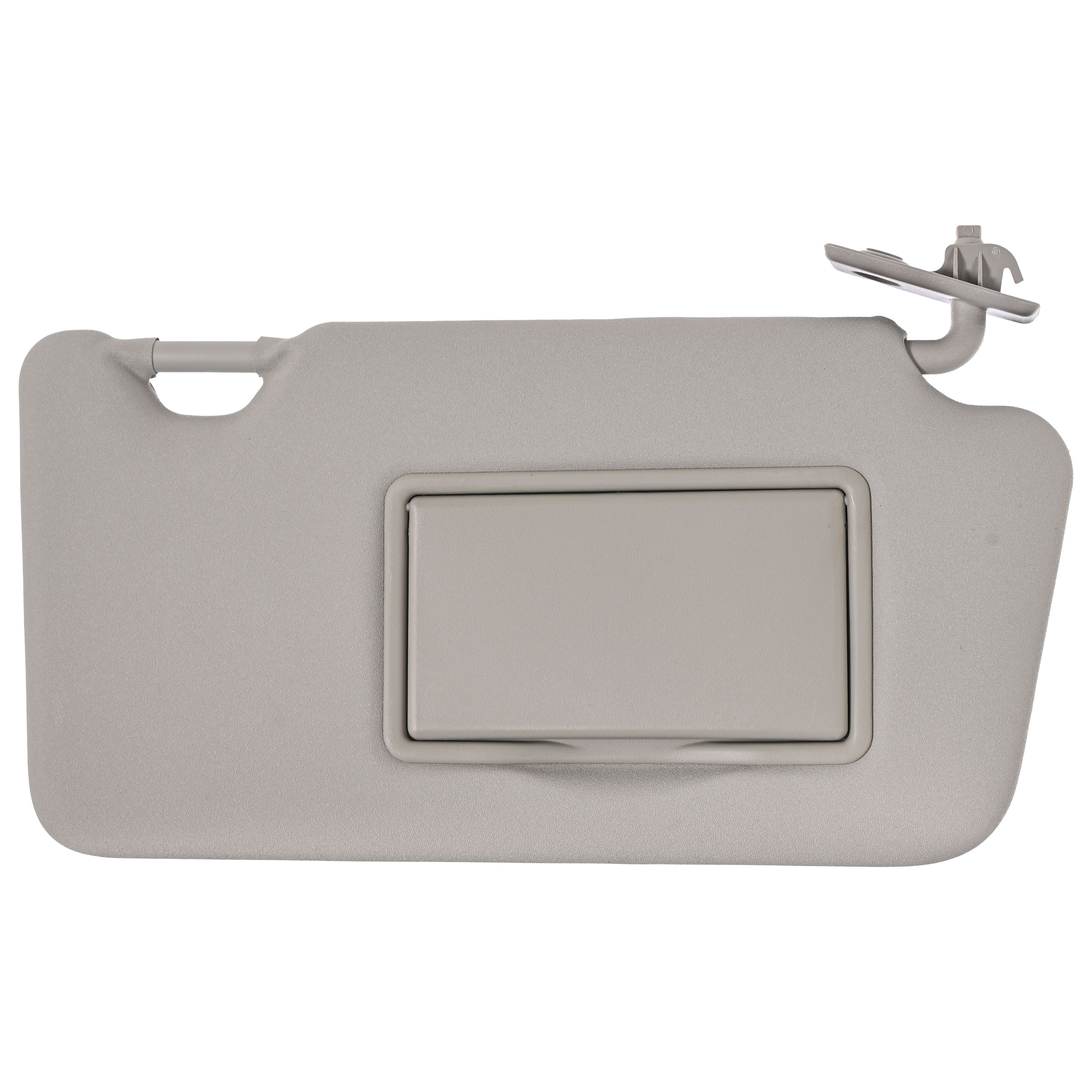 Visera Delantera Derecha Nissan Versa 2012-2019 Gris Con Espejo Sin Luz 1 Pieza