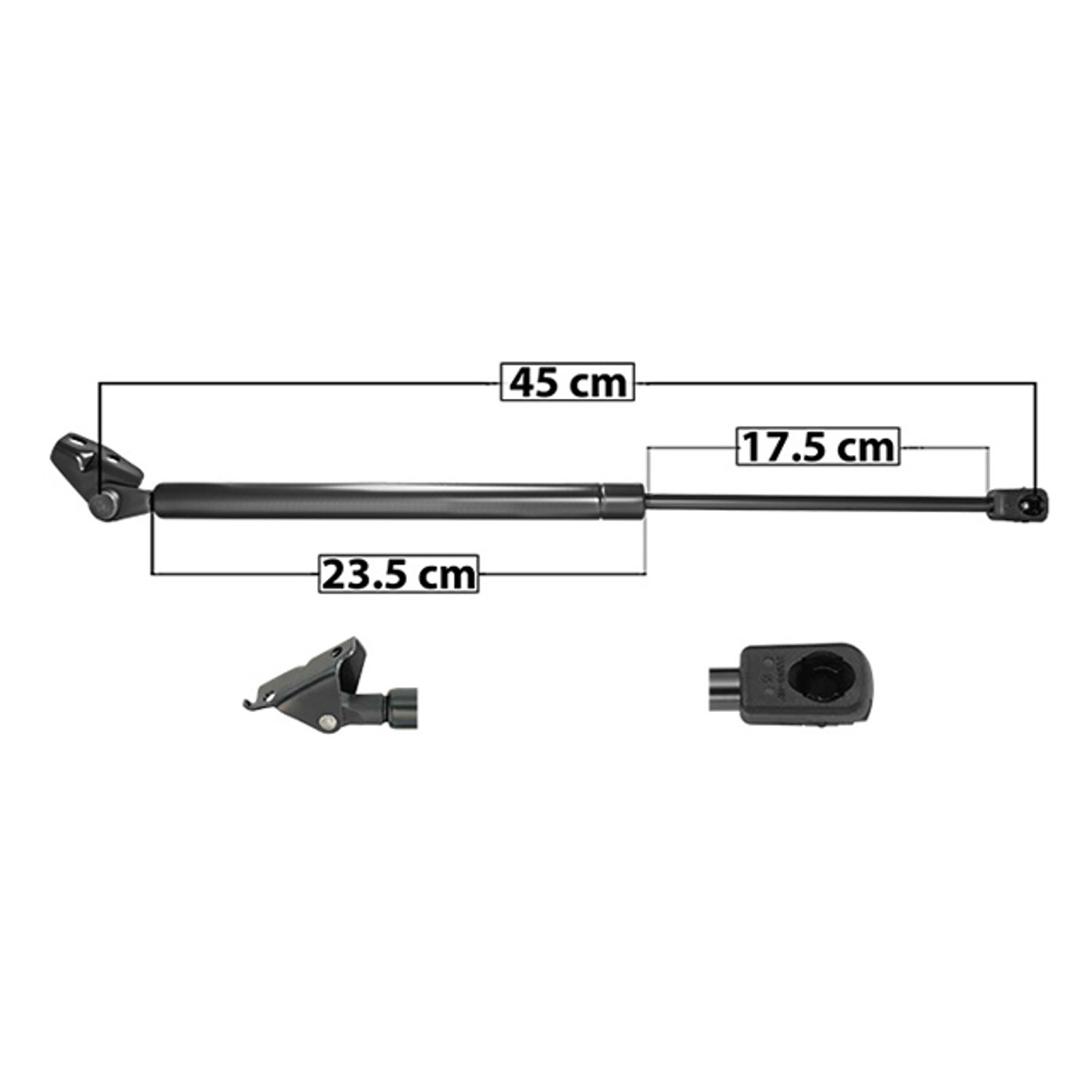 Amortiguador De 5Ta Puerta Derecho Dodge Atos 2005–2008 Sp