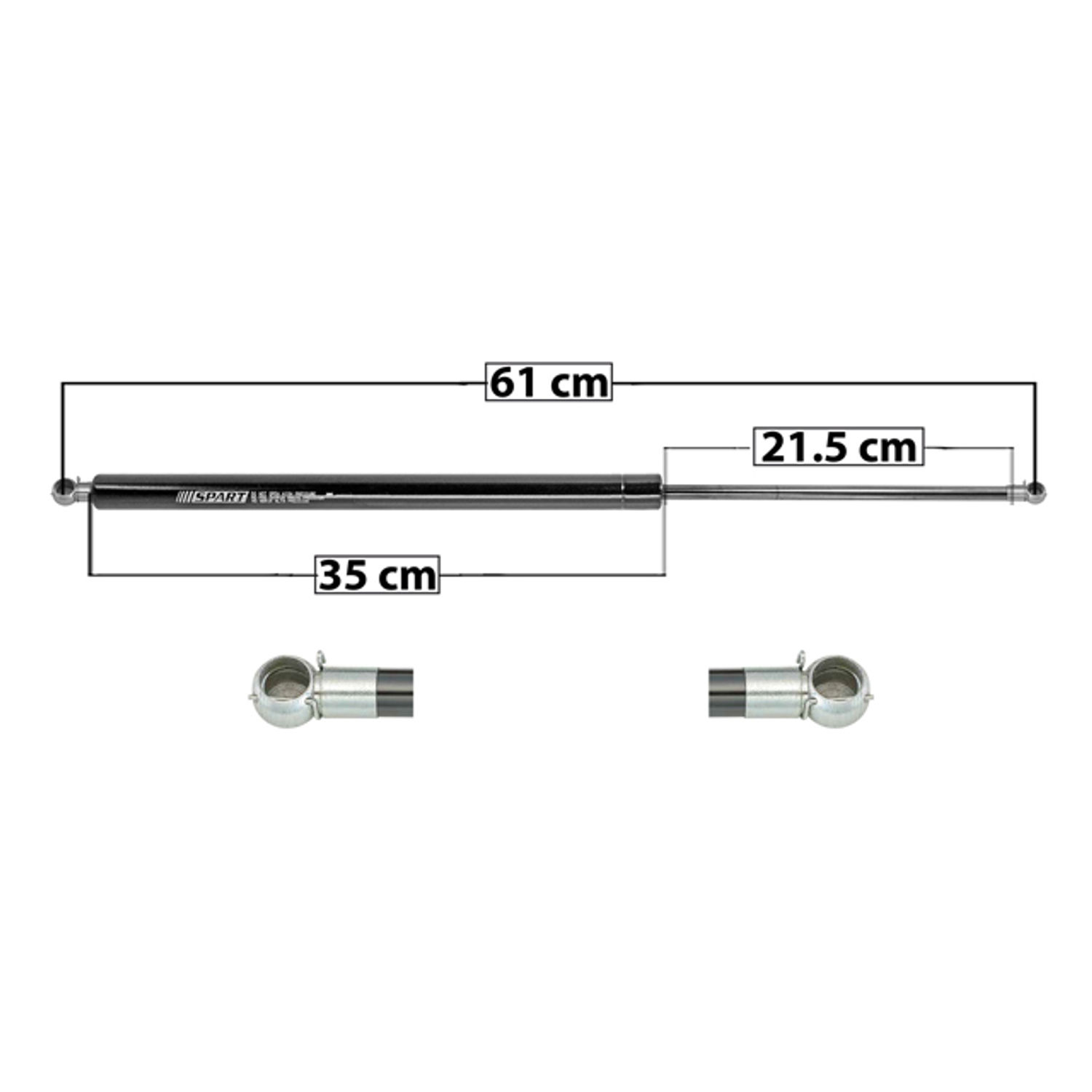 Amortiguador De 5Ta Puerta Derecho/Izquierdo Jeep Cherokee 1984–1996 Sp