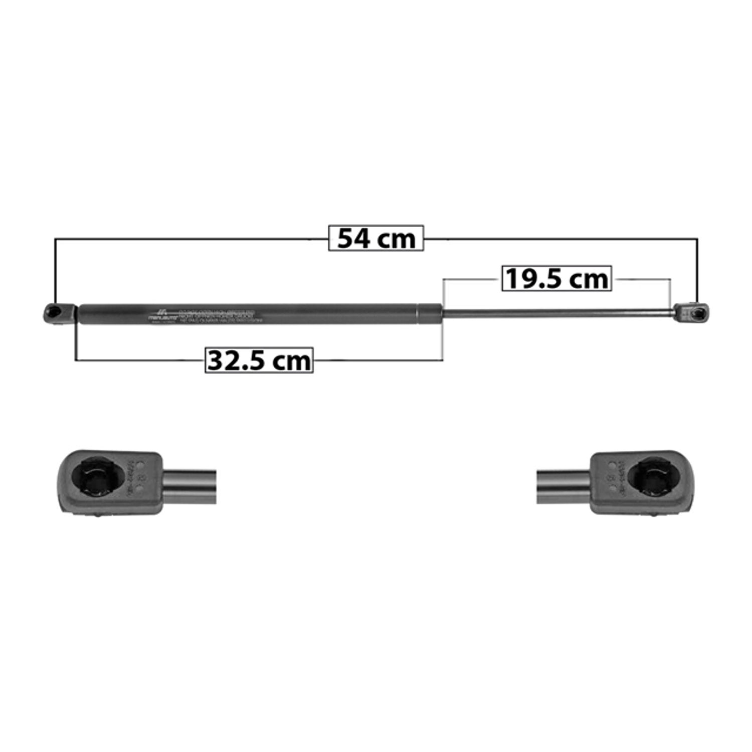 Amortiguador De 5Ta Puerta Derecho/Izquierdo Nissan Almera 2001–2005 Mnj