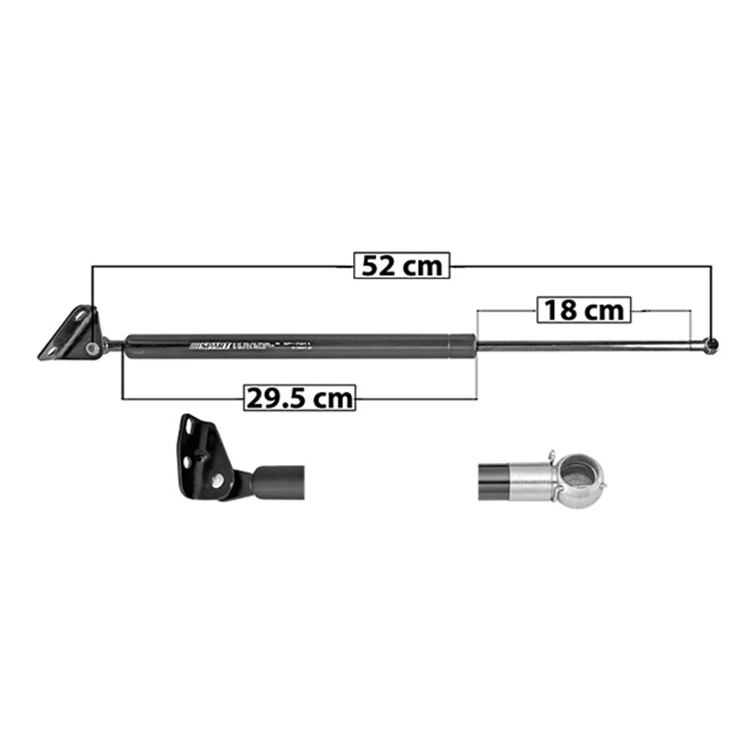 Amortiguador De 5Ta Puerta Derecho/Izquierdo Toyota 4Runner 2004–2009 Sp