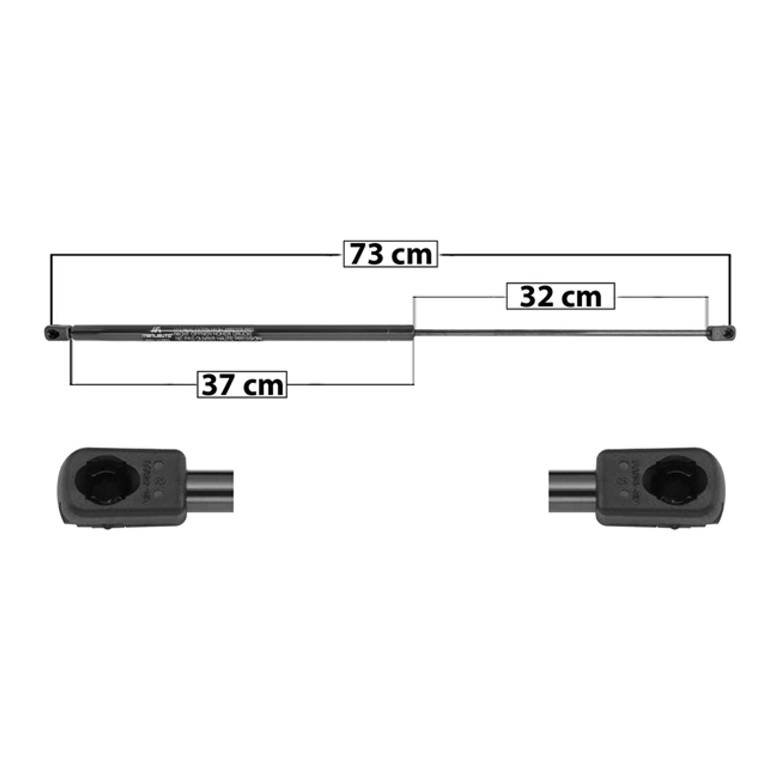 Amortiguador de Cofre Derecho/Izquierdo Volkswagen Bora 2005–2010 MNJ