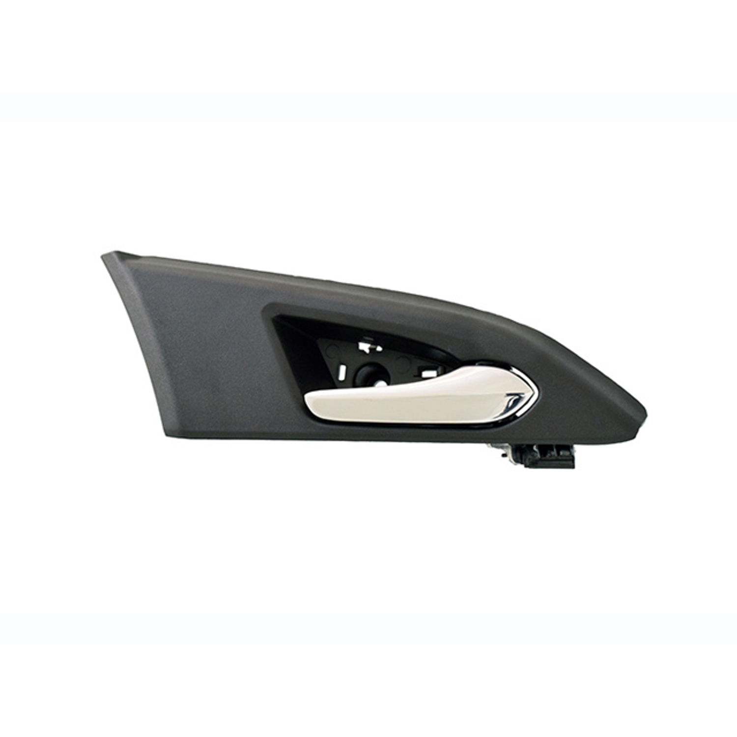 Manija interior delantera derecha cd cts 2008-2014 negra con cromo sin hoyo