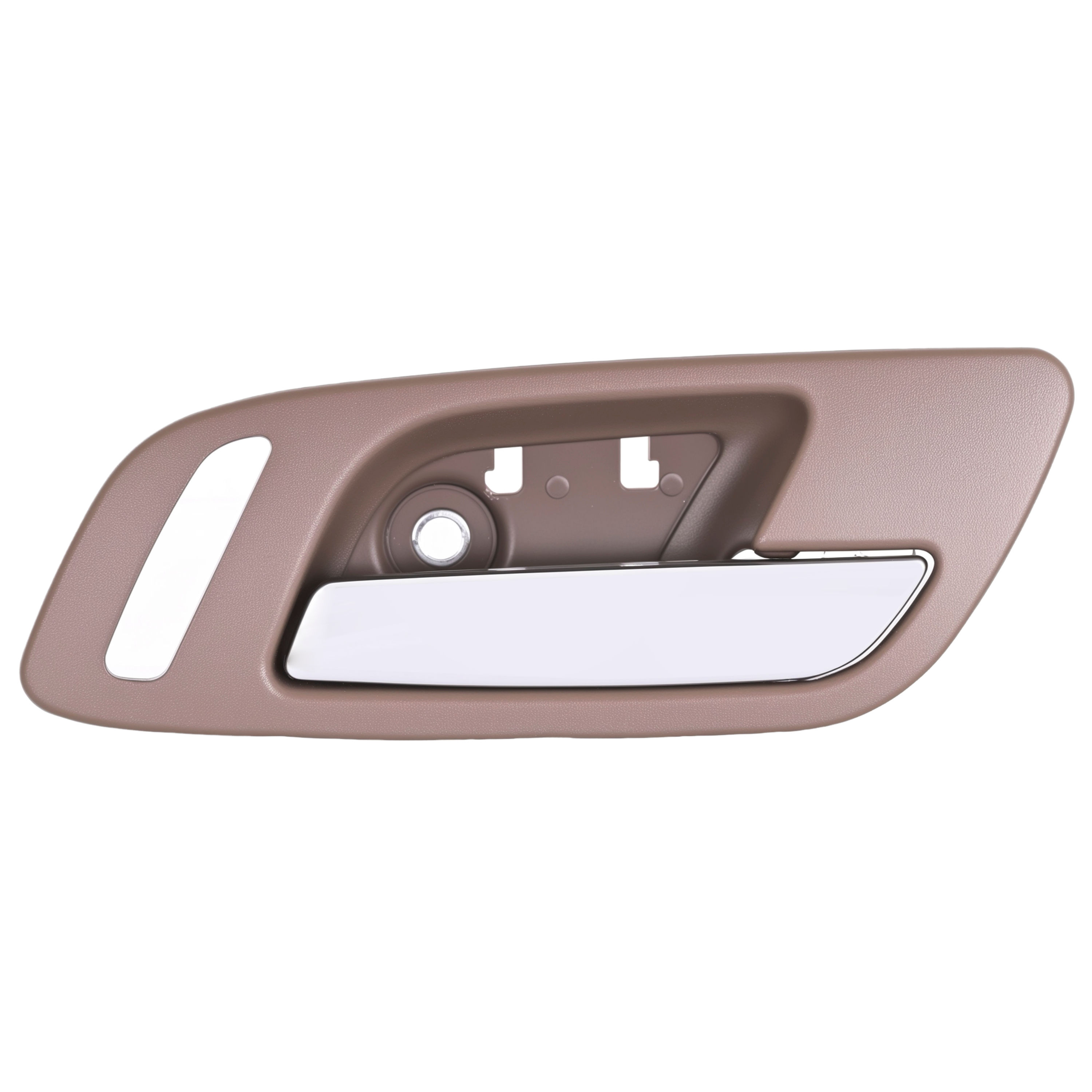 Manija interior delantera derecha Chevrolet suburban 2007-2014 cafe con cromo con hoyo