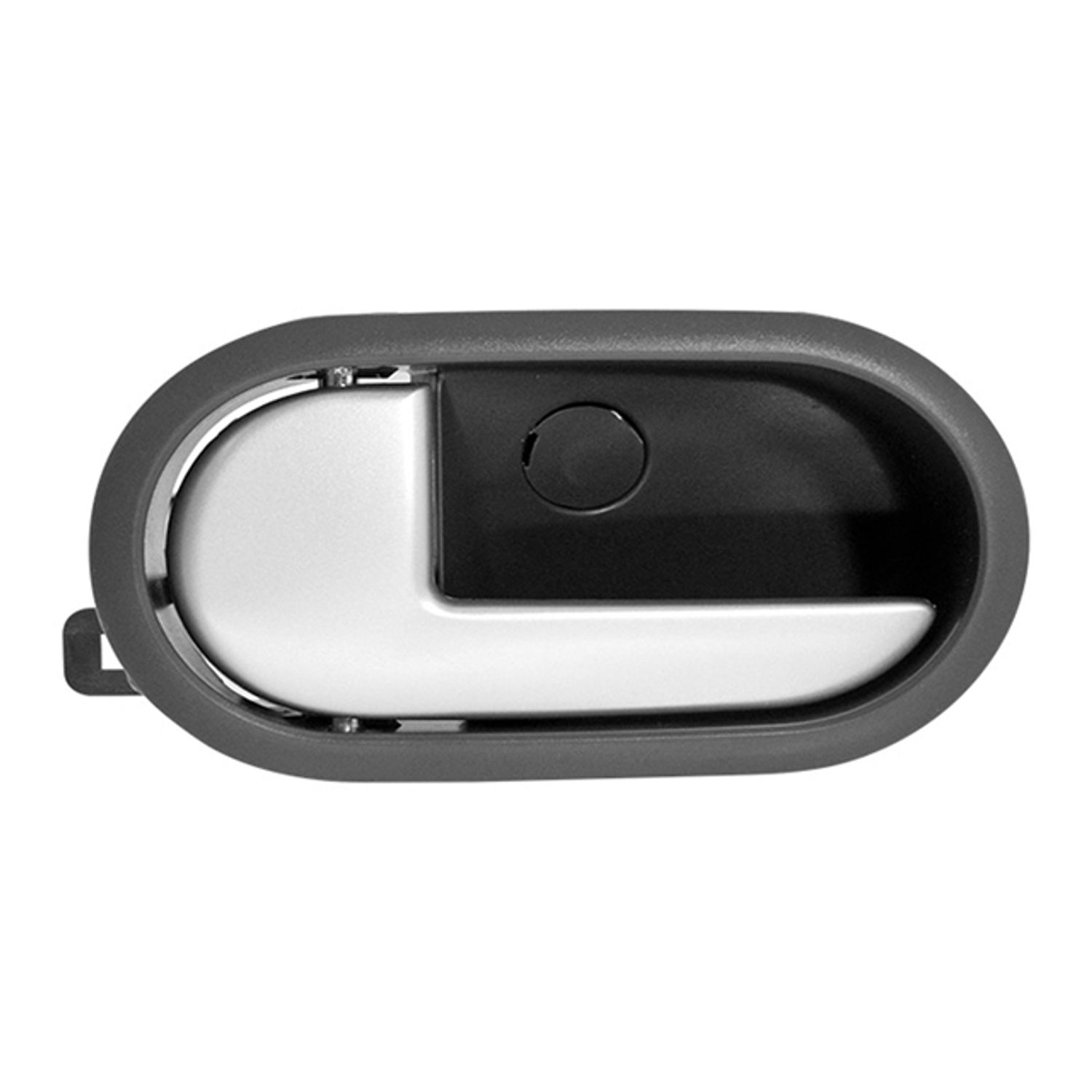 Manija interior delantera/trasera izquierda fd ikon hatchback 2012-2015 negro/plata plastico