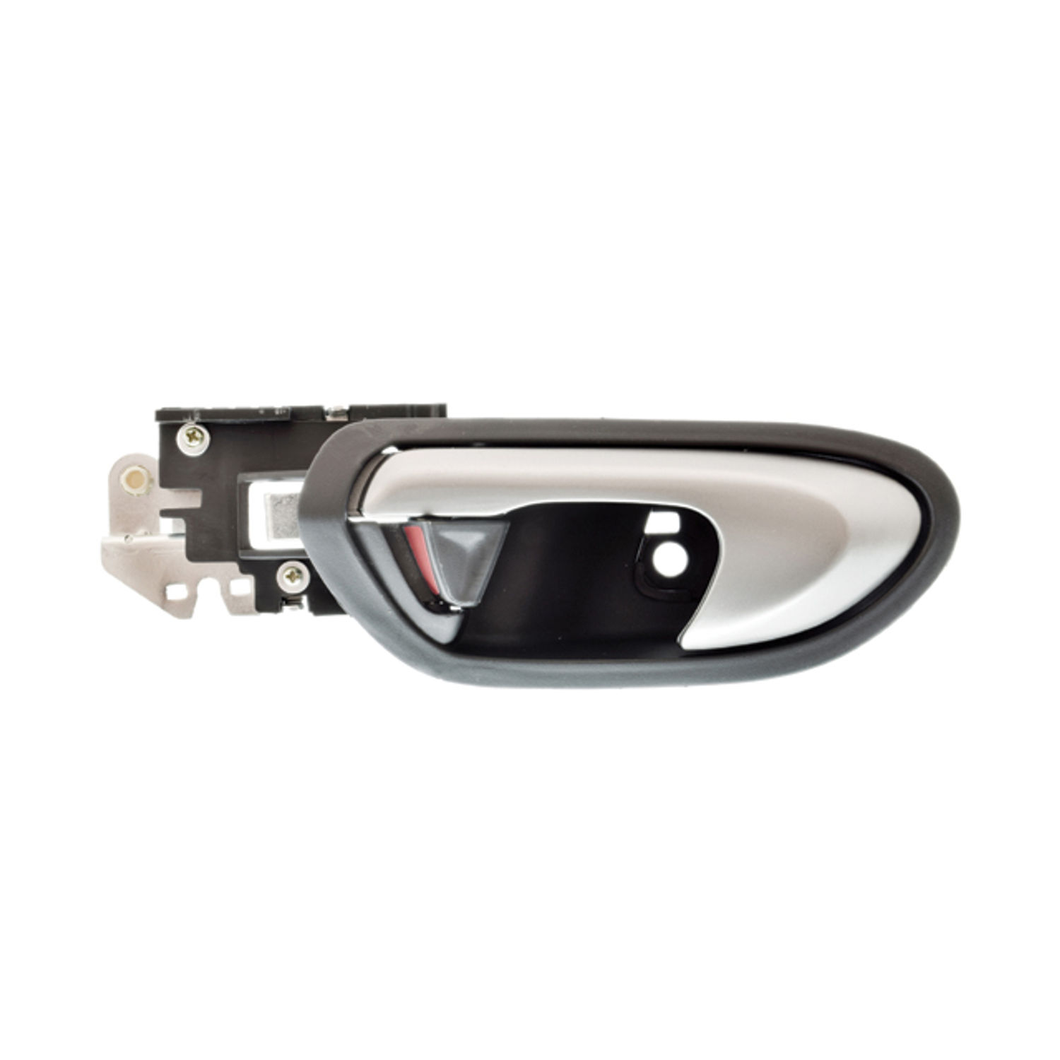 Manija interior delantera izquierda hd civic 2006-2011 gris con plata