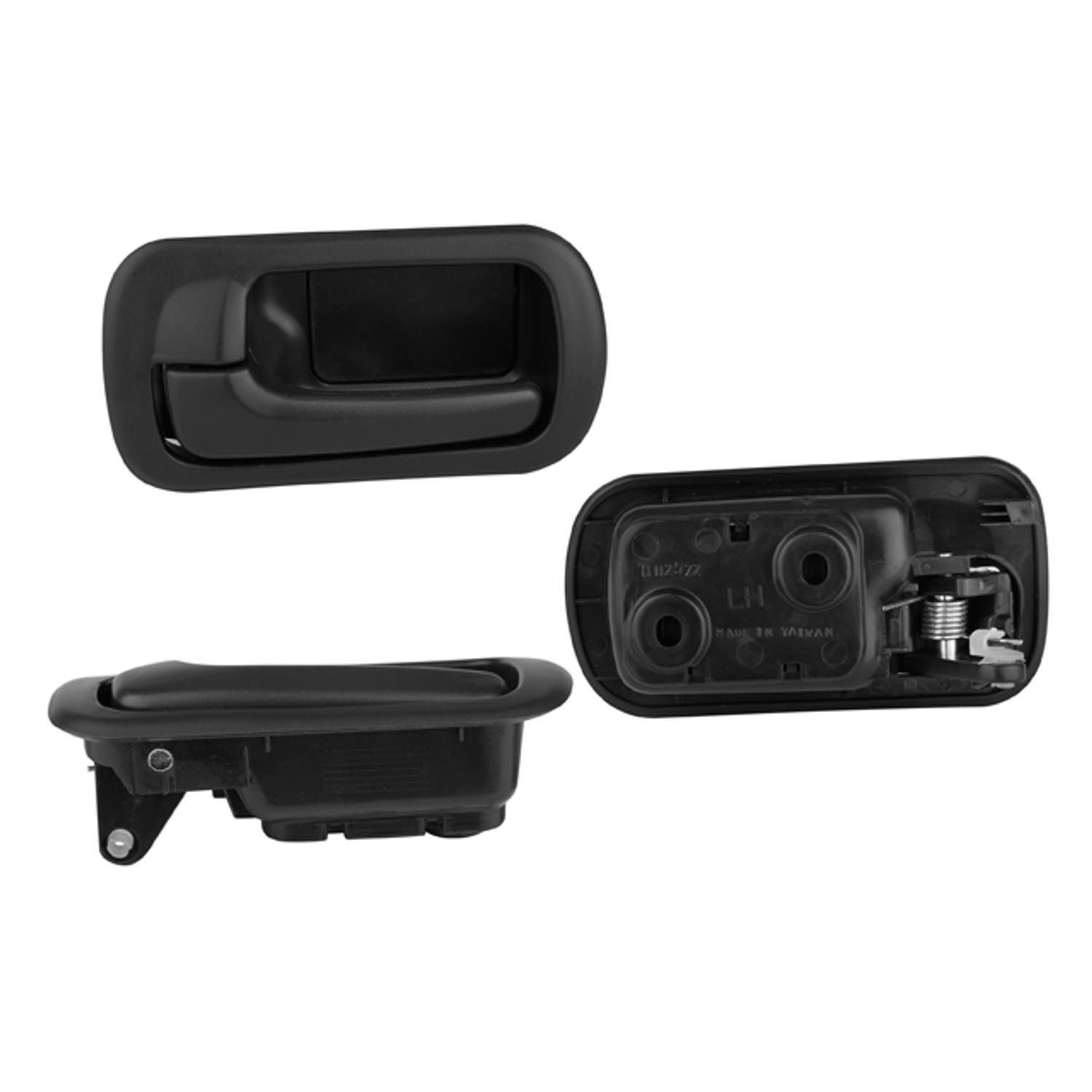Manija interior trasera izquierda hd civic 4P sedan 2001-2005 negro plastico