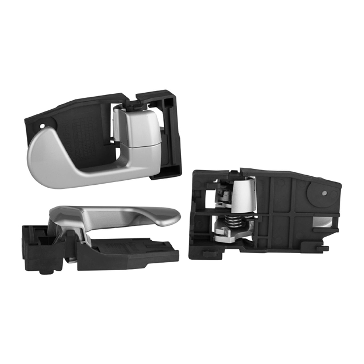 Manija interior delantera/trasera derecha mt endeavor 2004-2006/GALANT 2004-2012 plata plastico