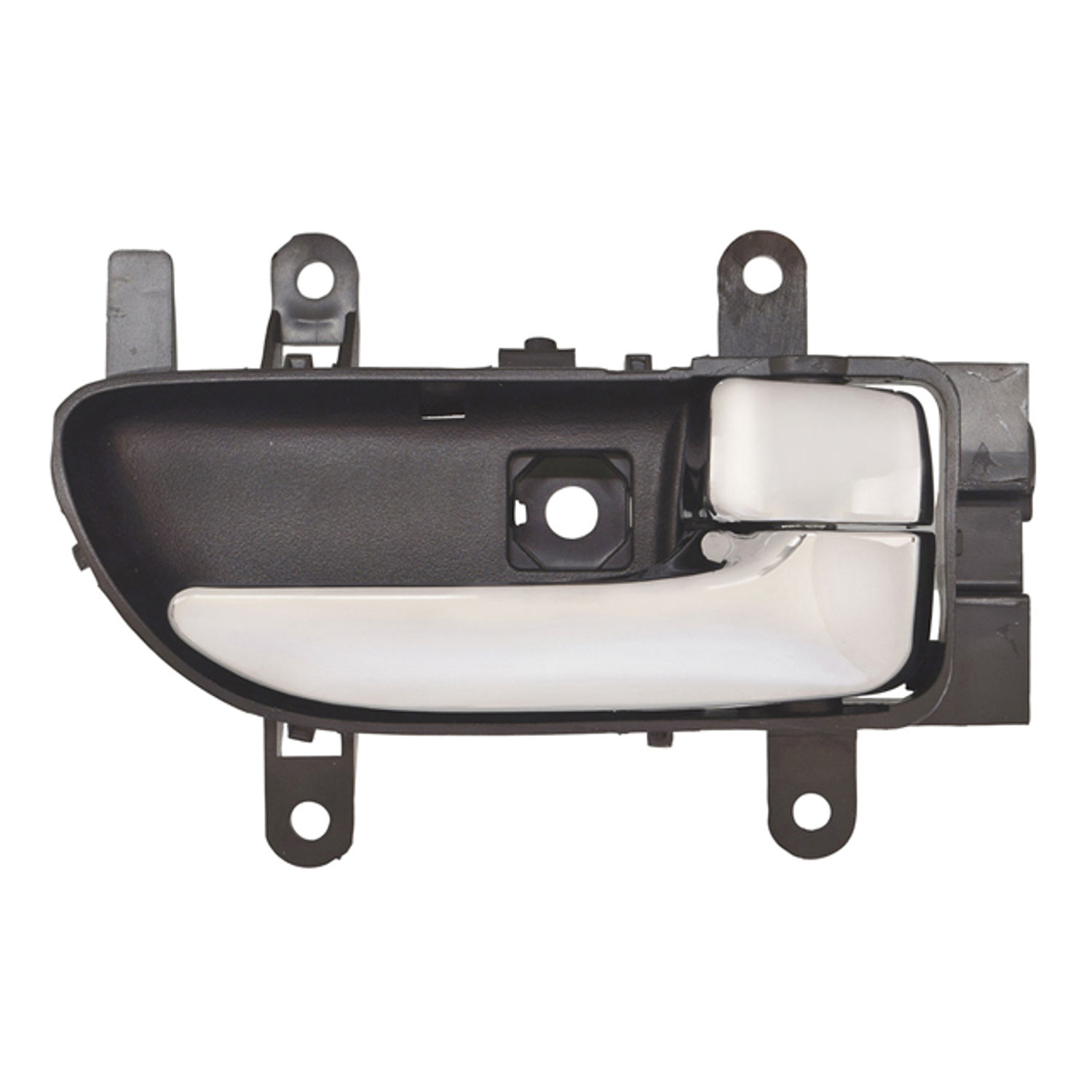 Manija interior delantera/trasera derecha ns murano 2006-2008 negra/cromo plastico