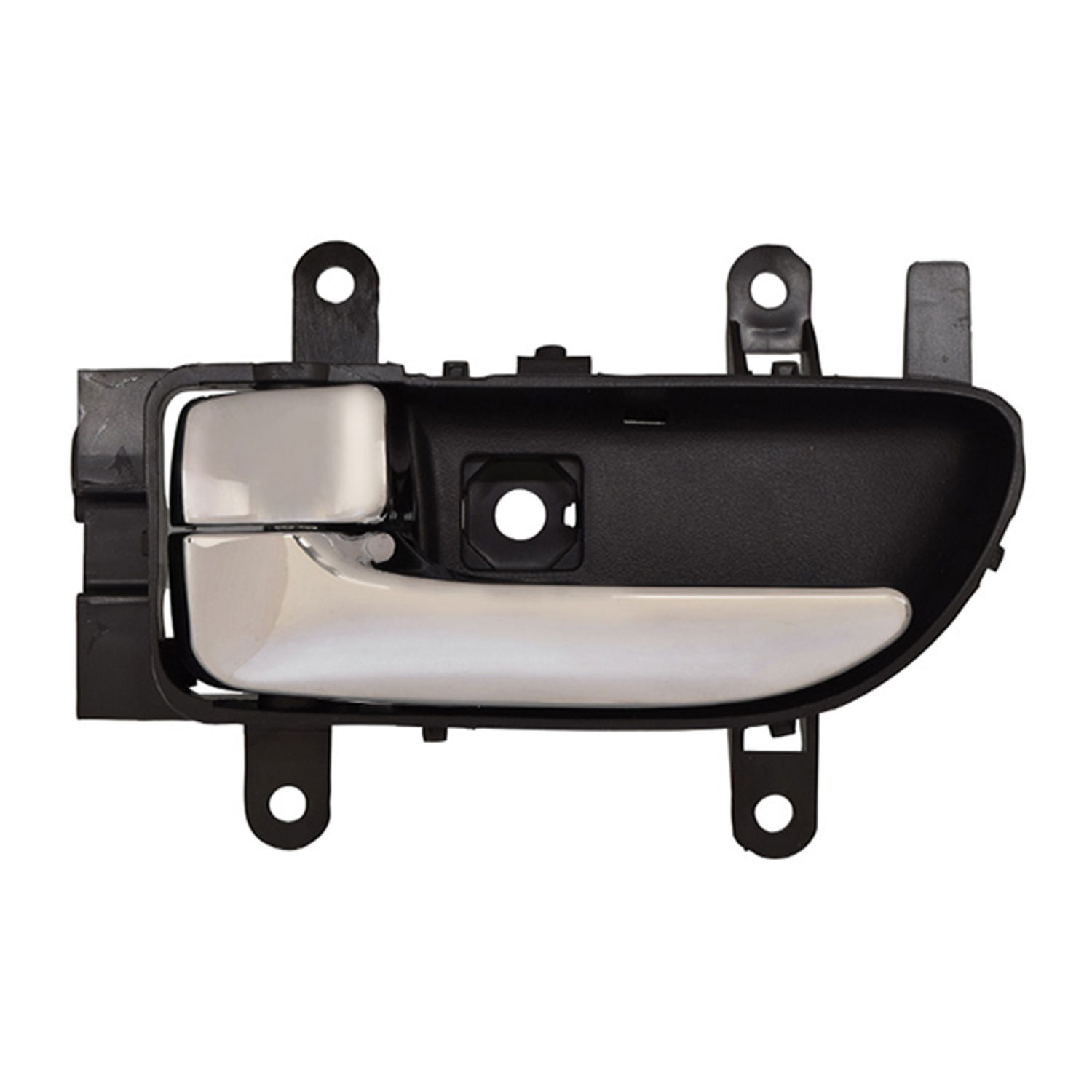 Manija interior delantera/trasera izquierda ns murano 2006-2008 negra/cromo plastico