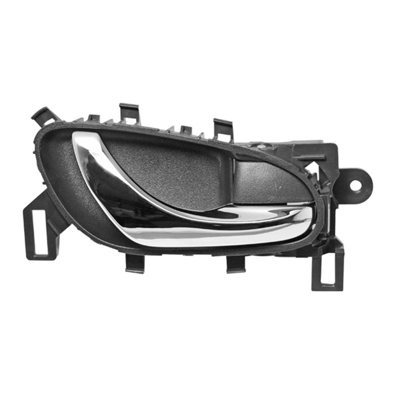 Manija interior delantera/trasera derecha ns sentra 2013-2019 gris/cromo plastico