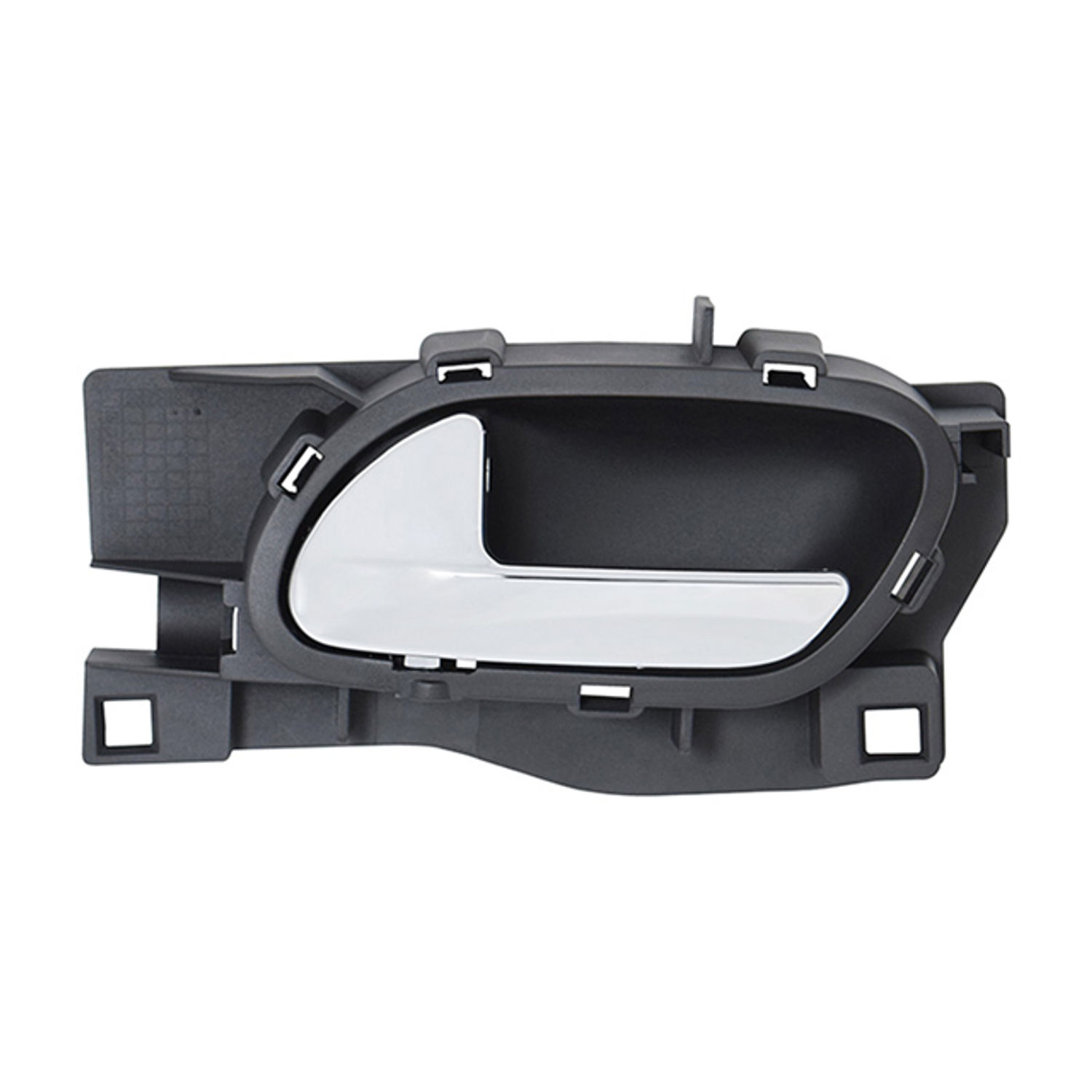 Manija interior delantera/trasera izquierda pg 407 2004-2010 cromo plastico