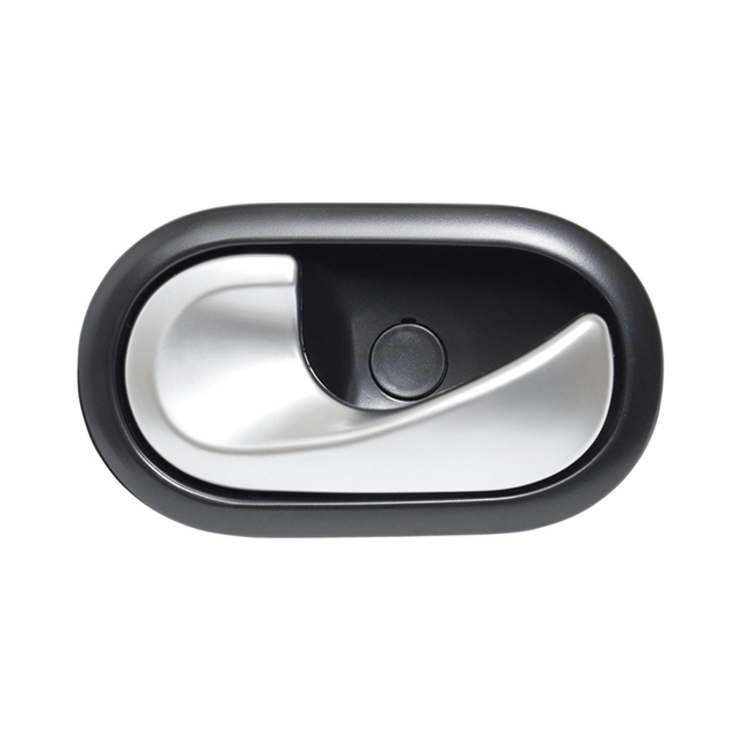 Manija interior delantera/trasera izquierda rn duster 2013-2020 p/chicote negro/plata plastico