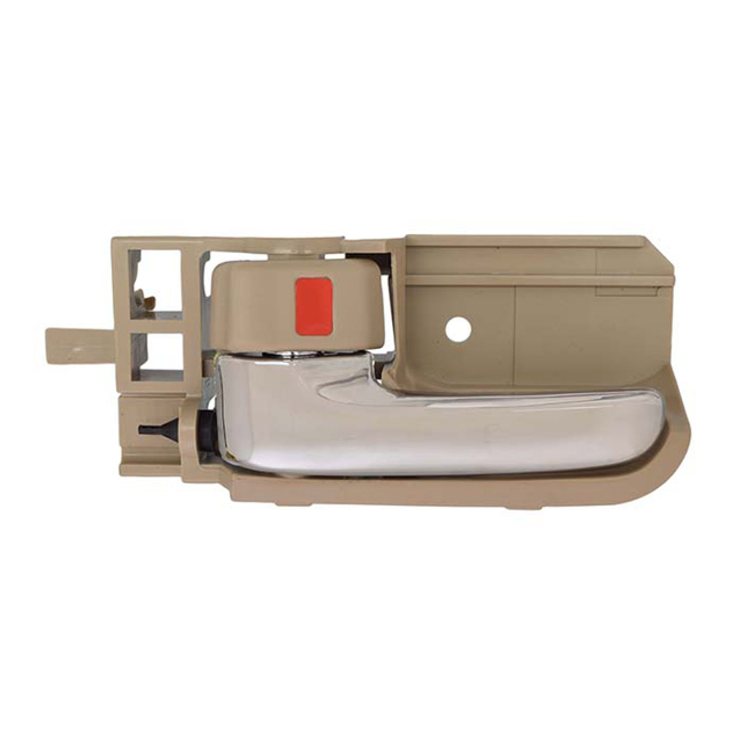 Manija interior delantera/trasera izquierda ty corolla 2003-2008 beige con cromo