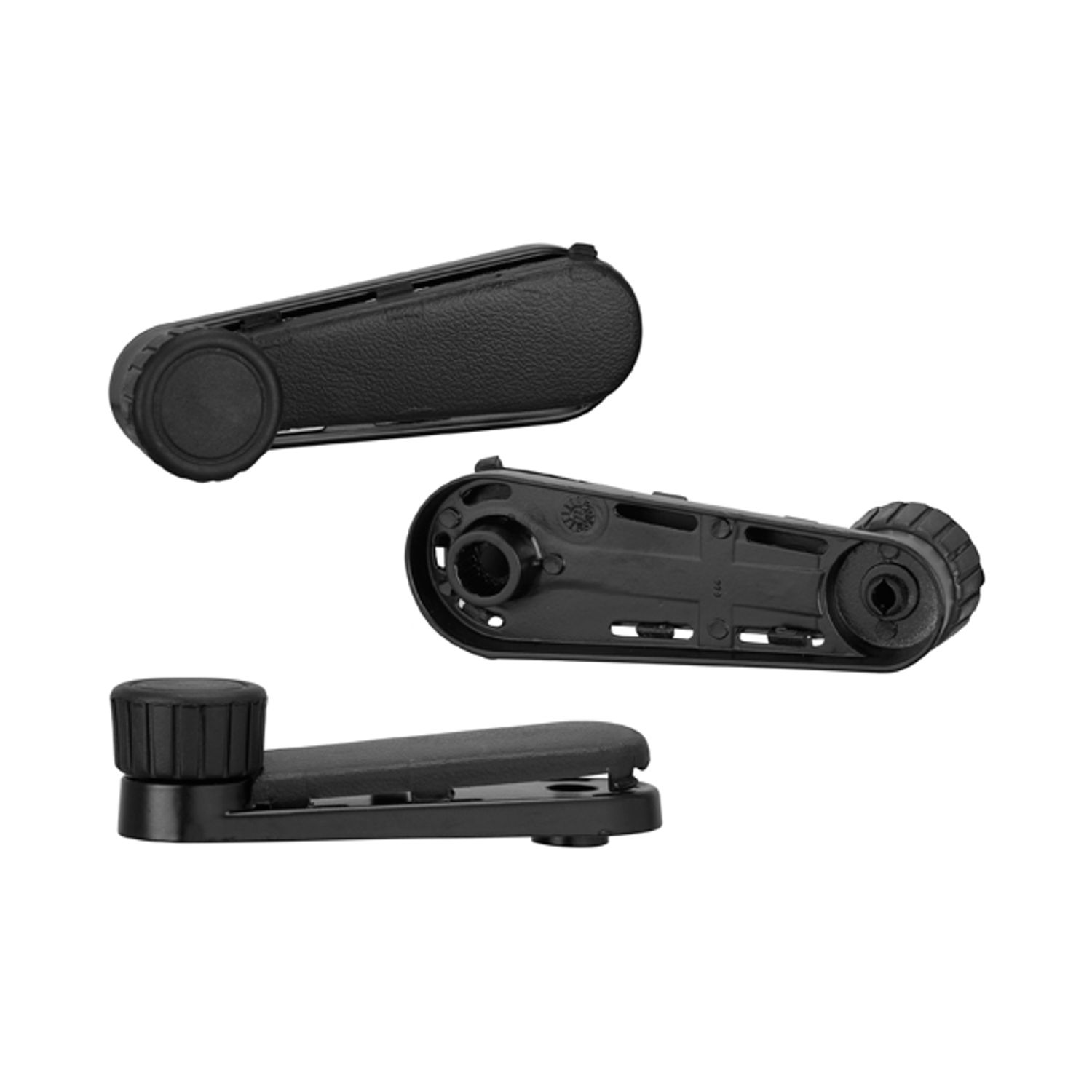 Manija De Elevar Golf 1988–1992 Perilla Negra Para Tornillo Base Toda Metal Negra Remache De Plastico