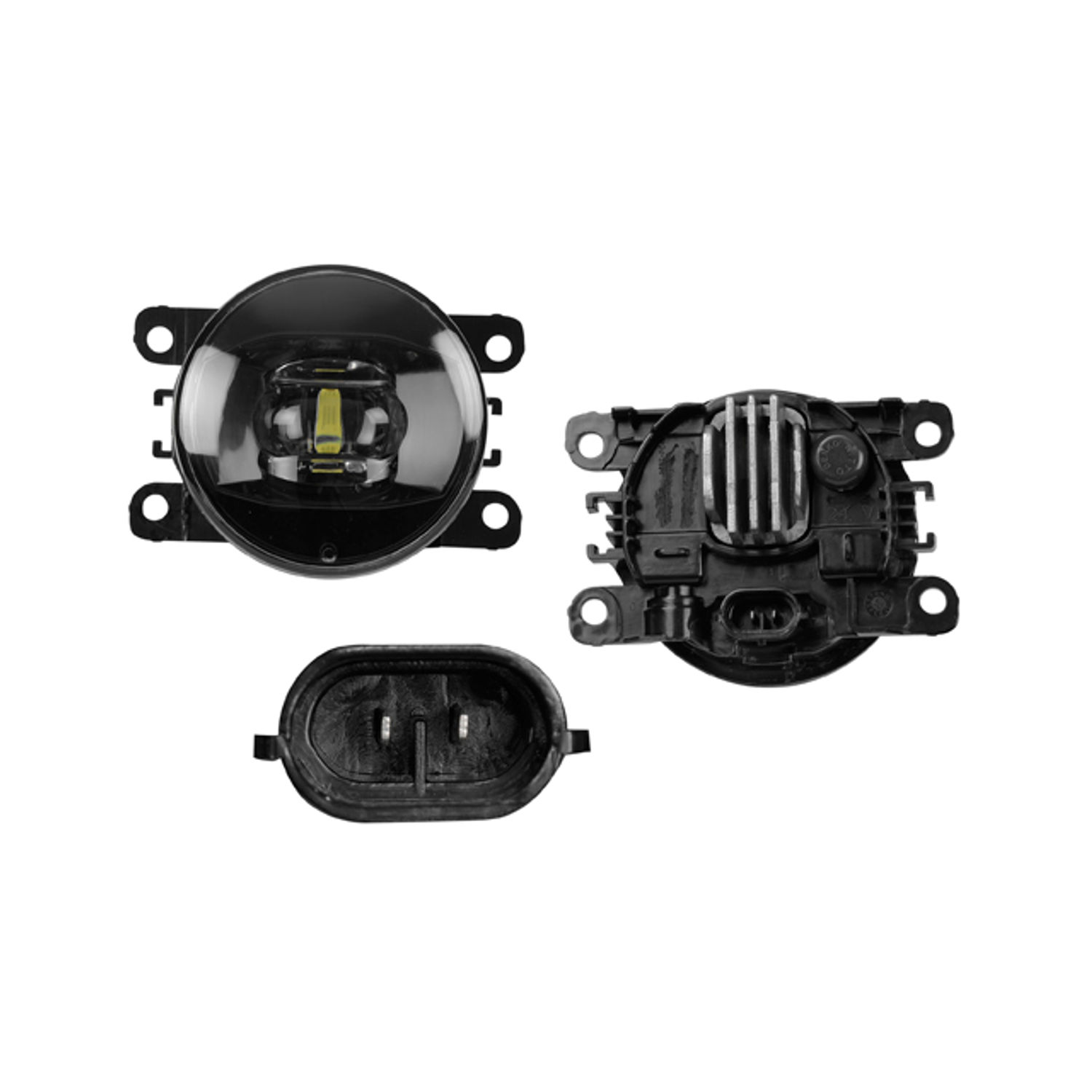 Faro De Niebla Derecho / Izquierdo Con Leds Ford Mustang 2015-2016 Cn