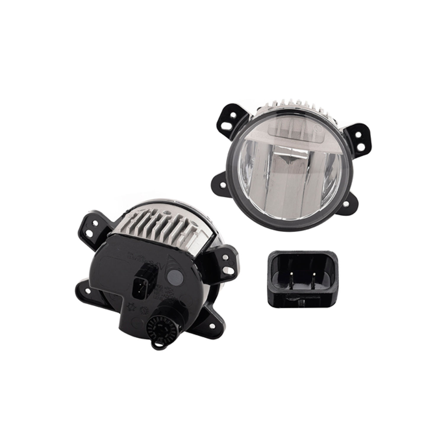 Faro De Niebla Derecho / Izquierdo Con Leds Jeep Wrangler 2018-2025 Cn