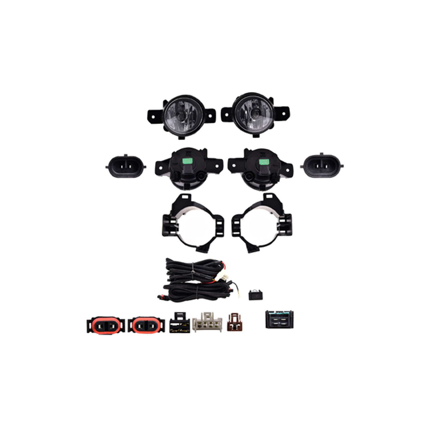 Kit Faro Niebla Nissan Altima 2010-2012 Con Base Cn
