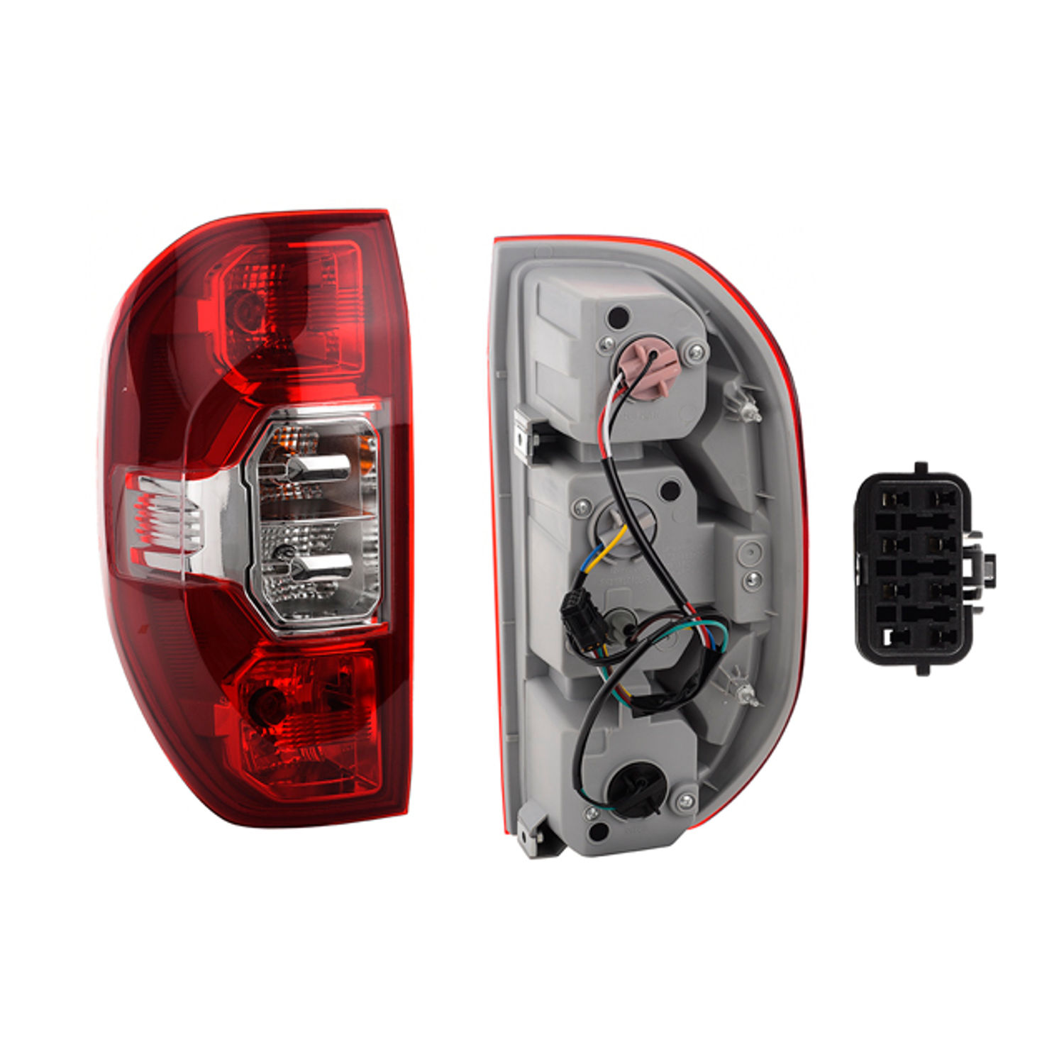 Calavera Izquierda Con Foco Chevrolet S-10 Max 2023-2025 Cn