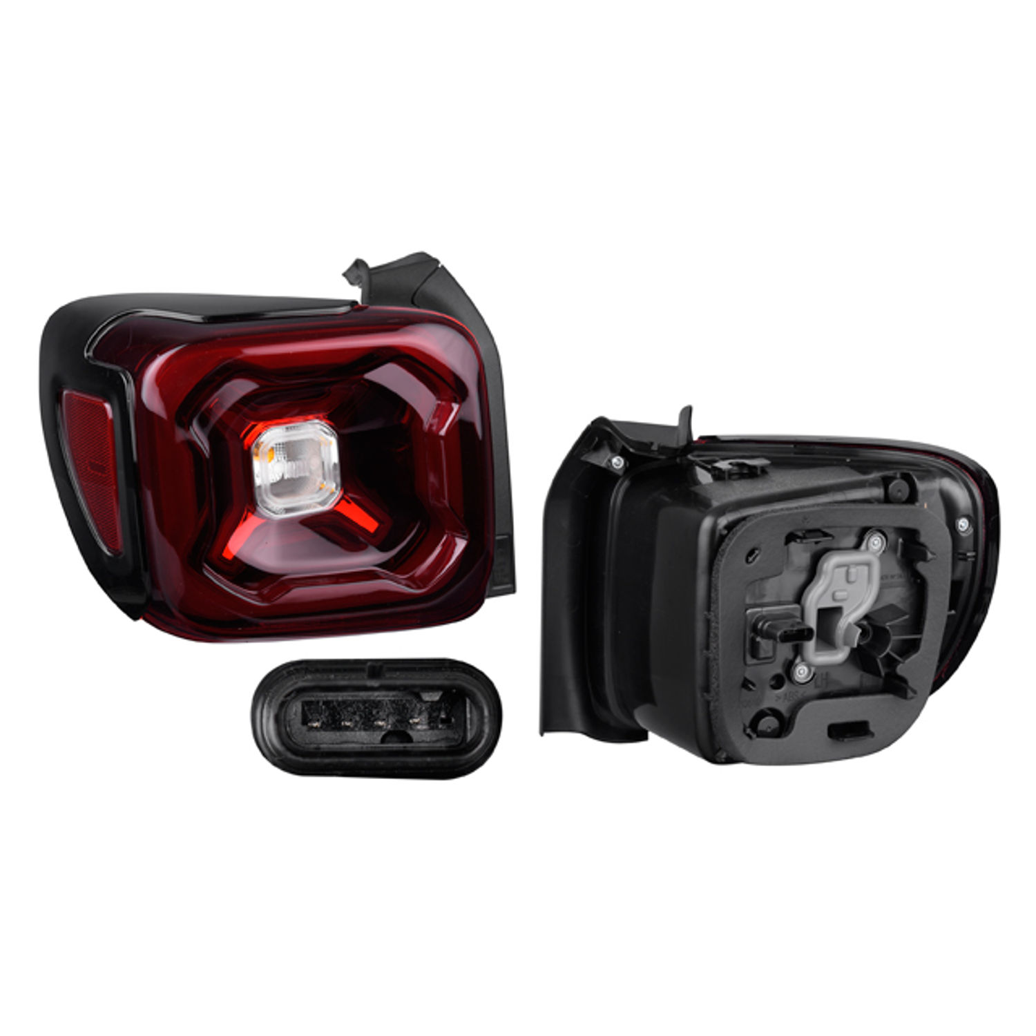 Calavera Izquierda Con Leds Jeep Renegade Limited 2020-2022 Cn