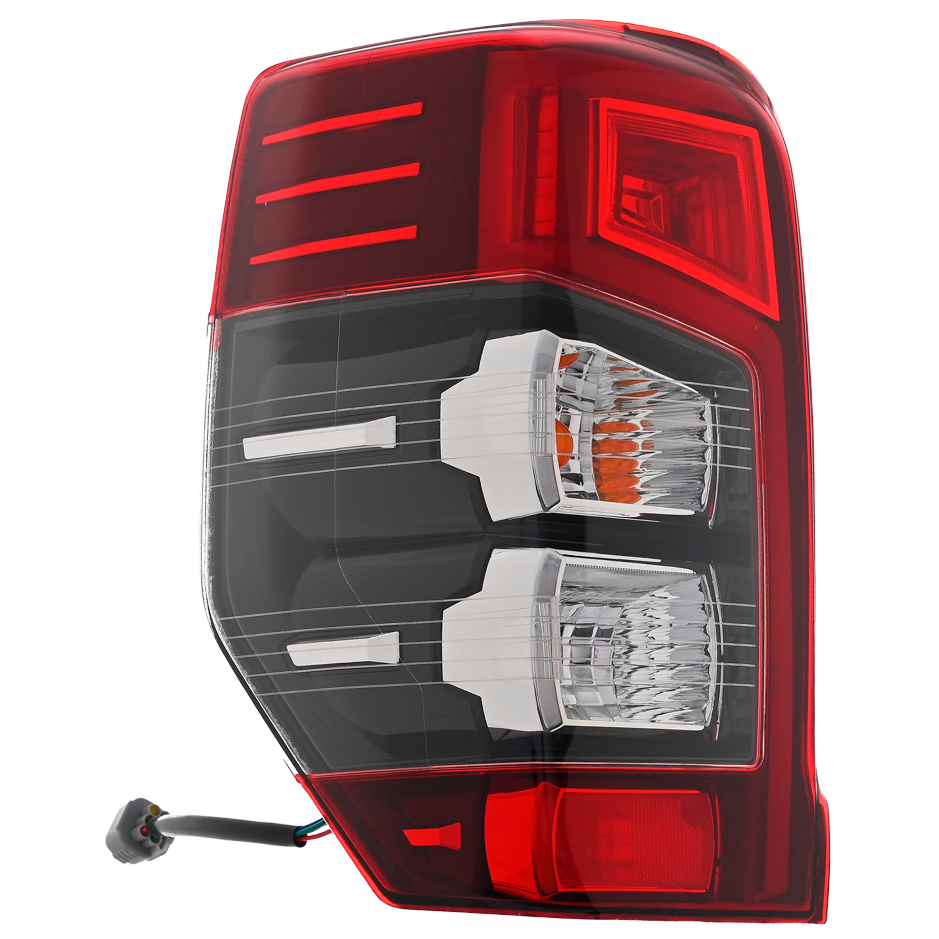 Calavera Izquierda Con Leds Con Foco Mitsubishi L200 Gls 2020-2024 Cn