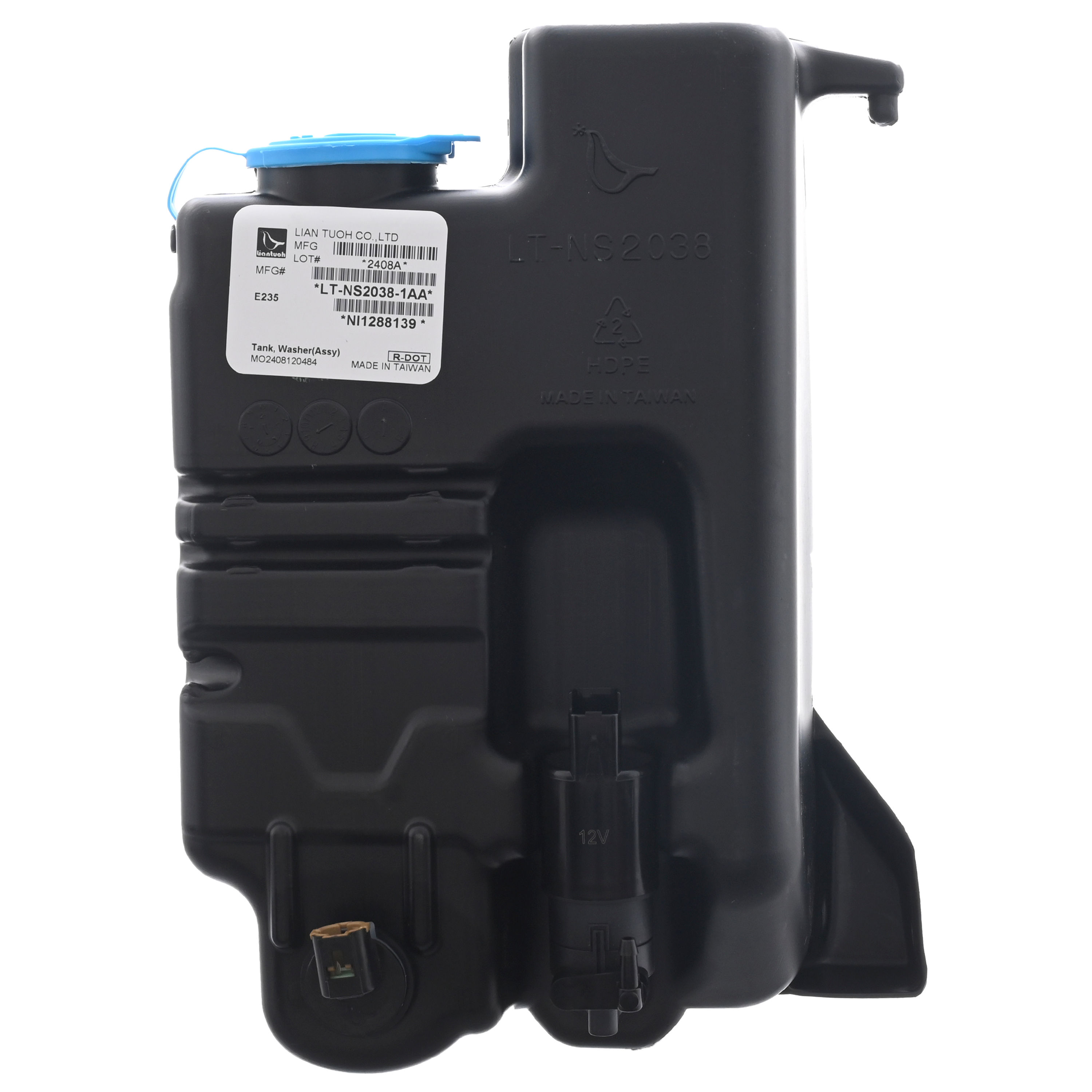 Deposito Limpiabrisas Nissan Titan 2004-2015 V8 5.6L Con Motor Con Sensor Ty