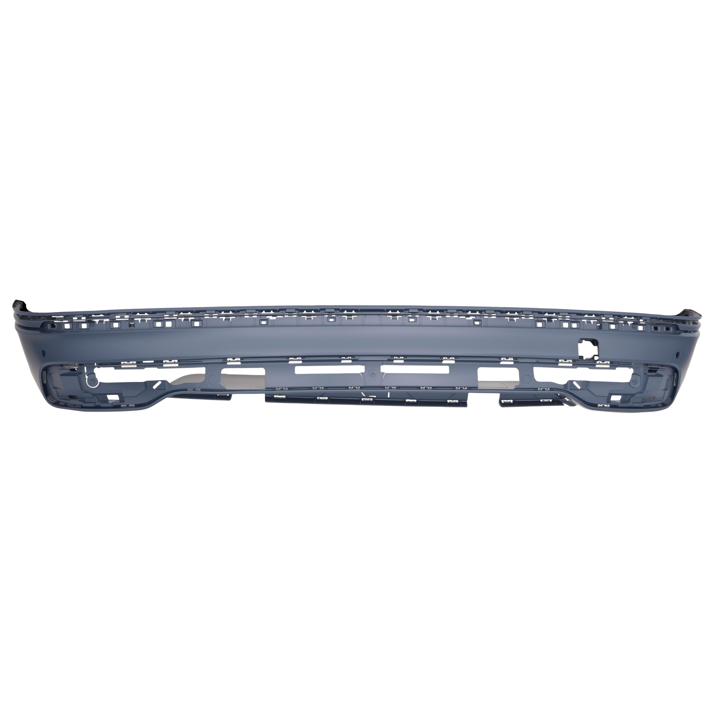 Fascia Trasera Inferior Volkswagen Tiguan 2022–2024 R-Line Para Pintar Con 2 Hoyos Sensor