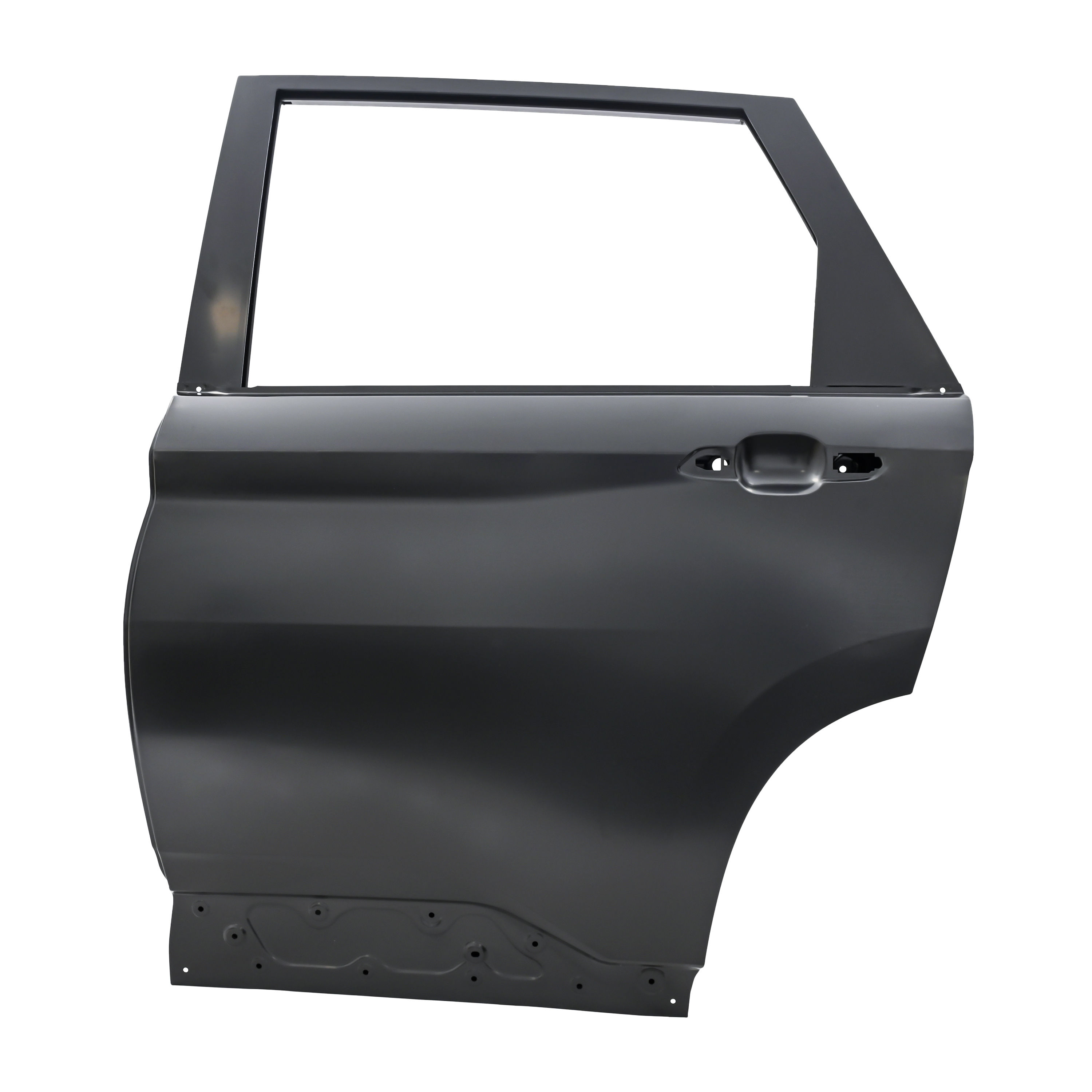 Puerta Trasera Izquierda Chevrolet Captiva 2022-2025 Lámina Con Hoyo Para Moldura