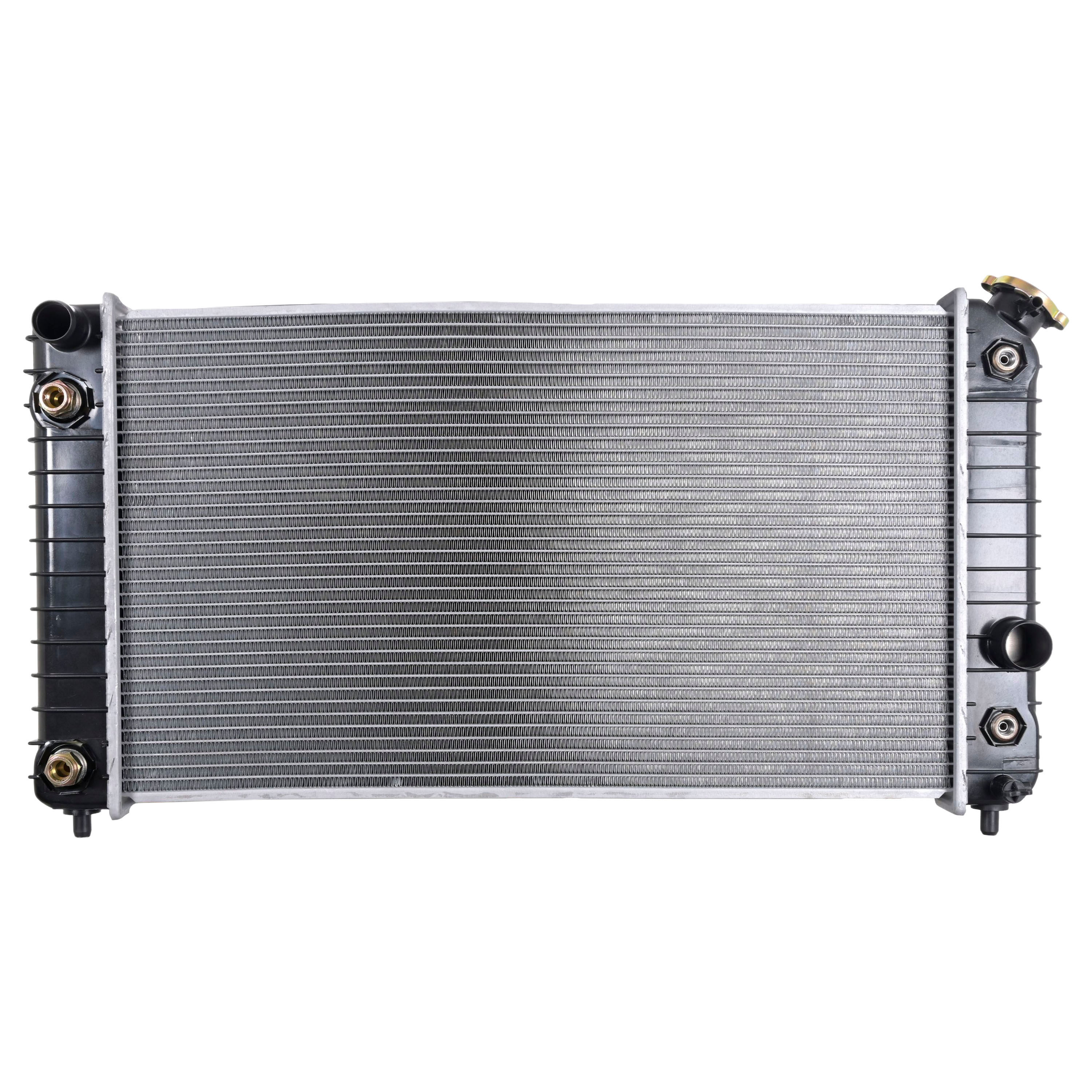Radiador Automático sin Aire Acondicionado 26 2/9 x 14 7/8 x 32mm Chevrolet Blazer/Suburban 4.3L 1996–2005 Aluminio Soldado Polar