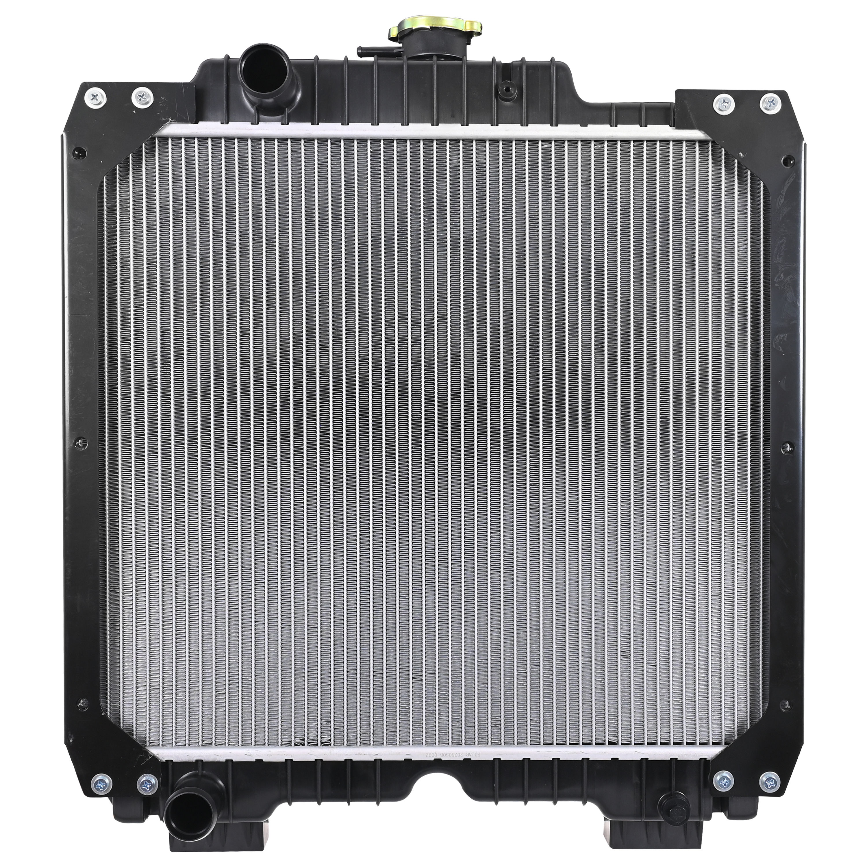 Radiador Manual 18 1/9 x 21 1/6 x 68mm L3 2.7L 2002–2006 Aluminio Polar