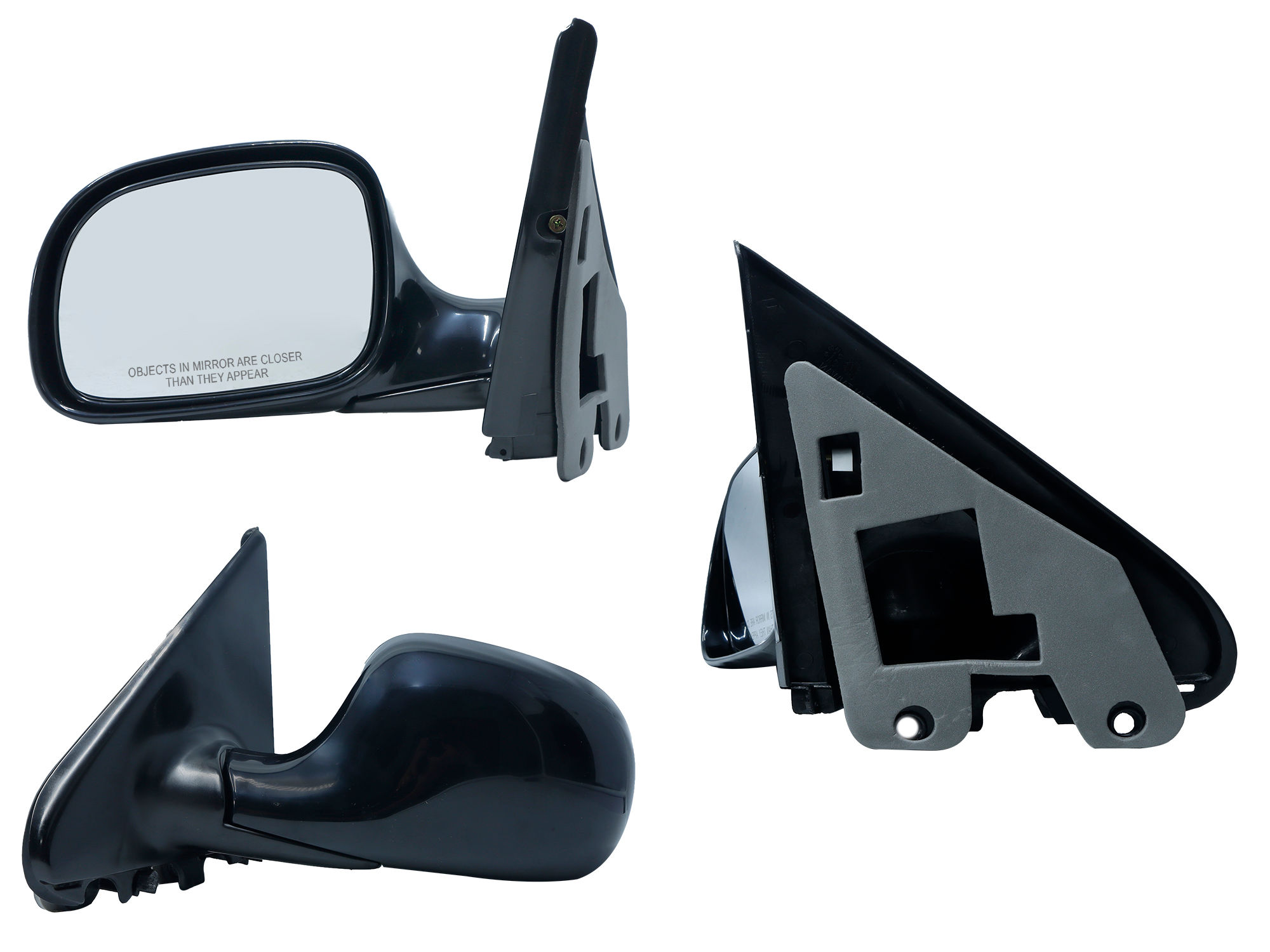 Espejo Izquierdo Chrysler / Dodge RAM VAN 1990-1994 Manual Cromado