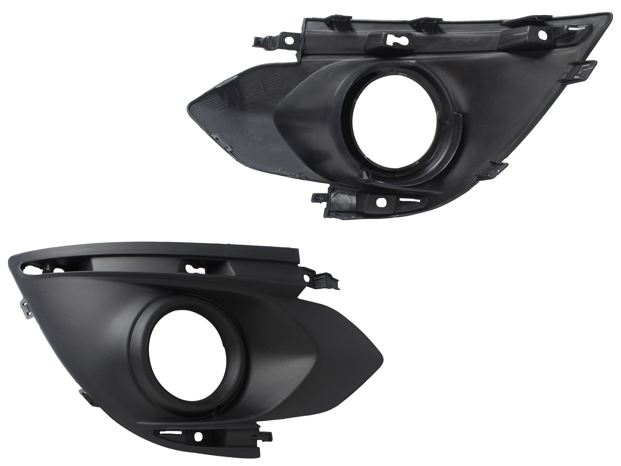 Rejilla Derecha Mitsubishi Mirage H-back 2017-2019 Con Hoyo Para Faro