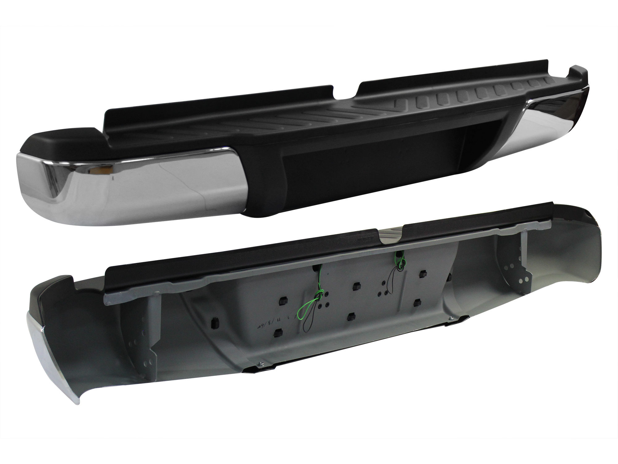 Defensa Trasera Nissan Np-300 Frontier (d-23) 2/4wd 2016-2020 Cromada Sin Brackets