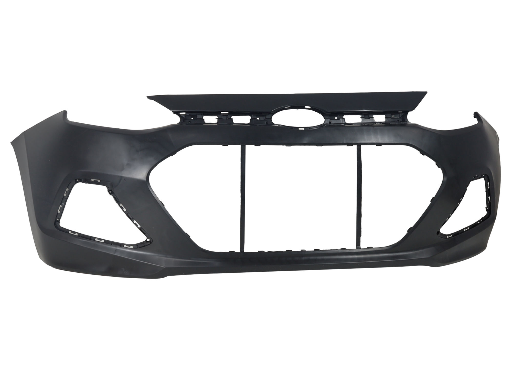 Facia Delantera Con HOYO Para FARO Sin Rejilla Central HYUNDAI GRAND I-10 2015-2017