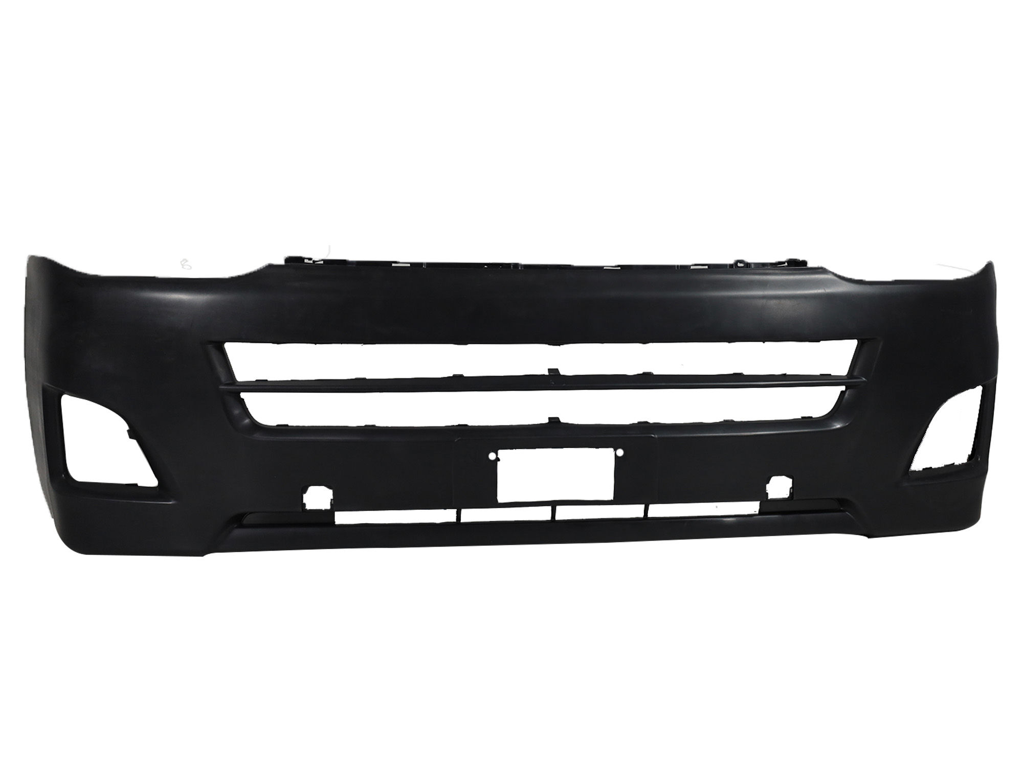 Facia Delantera Con HOYO Para FARO Sin Rejilla Central Chasis CORTO TOYOTA HIACE 2011-2013