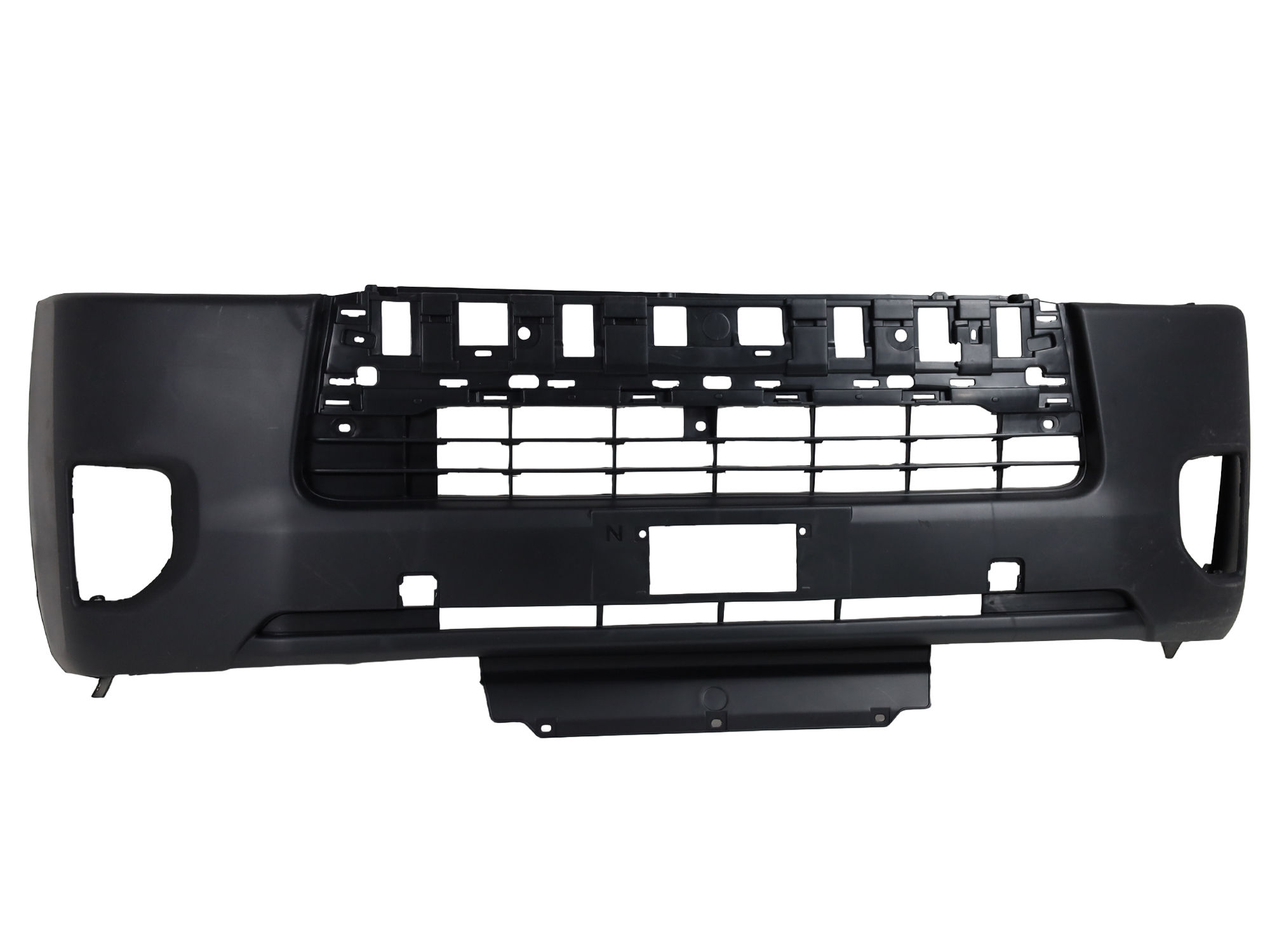 Facia Delantera Con HOYO Para FARO Con Rejilla Central Chasis CORTO TOYOTA HIACE 2014-2019