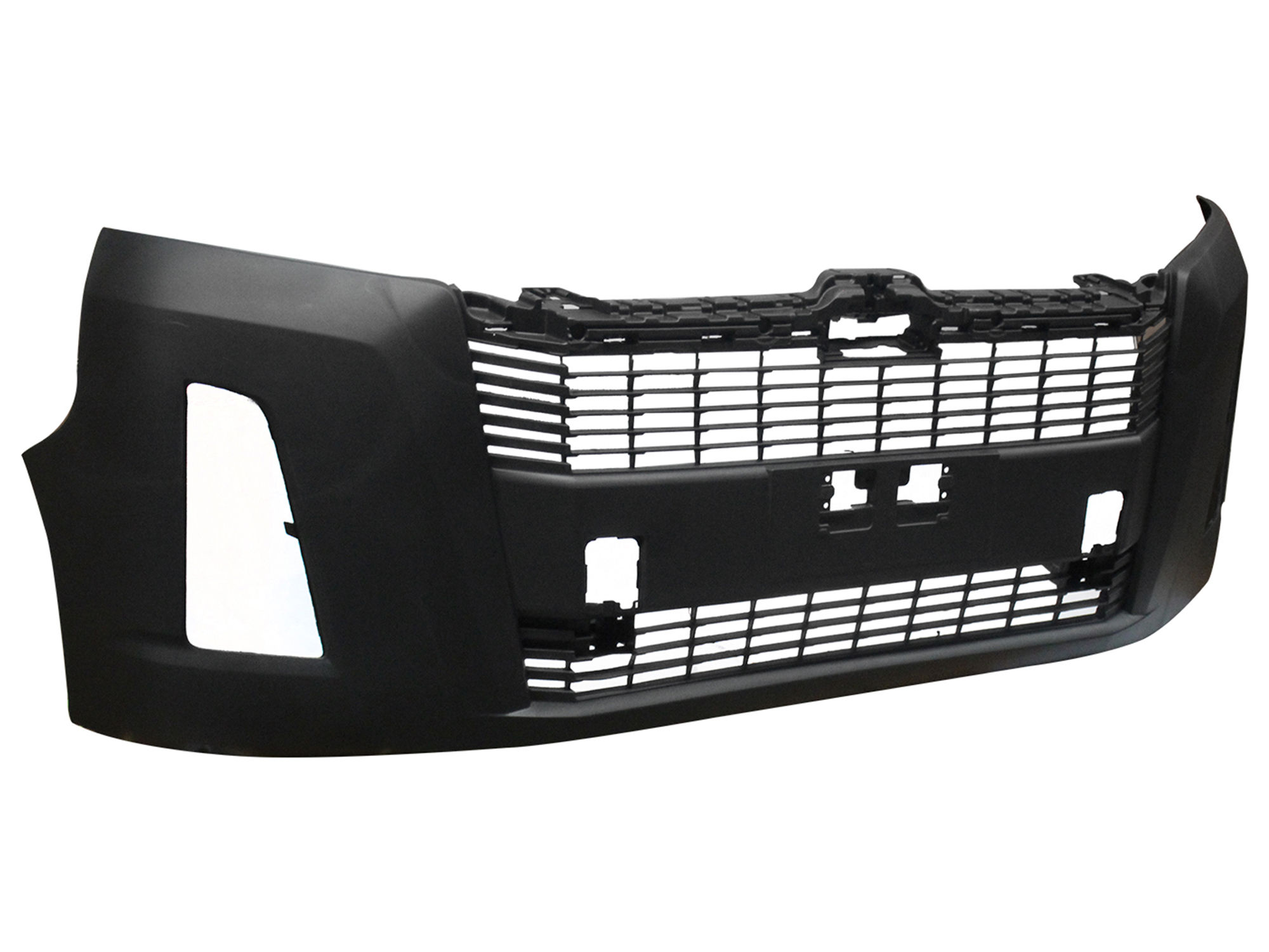 Facia Delantera Con HOYO Para FARO Con Rejilla Central TOYOTA HIACE 2020-2025
