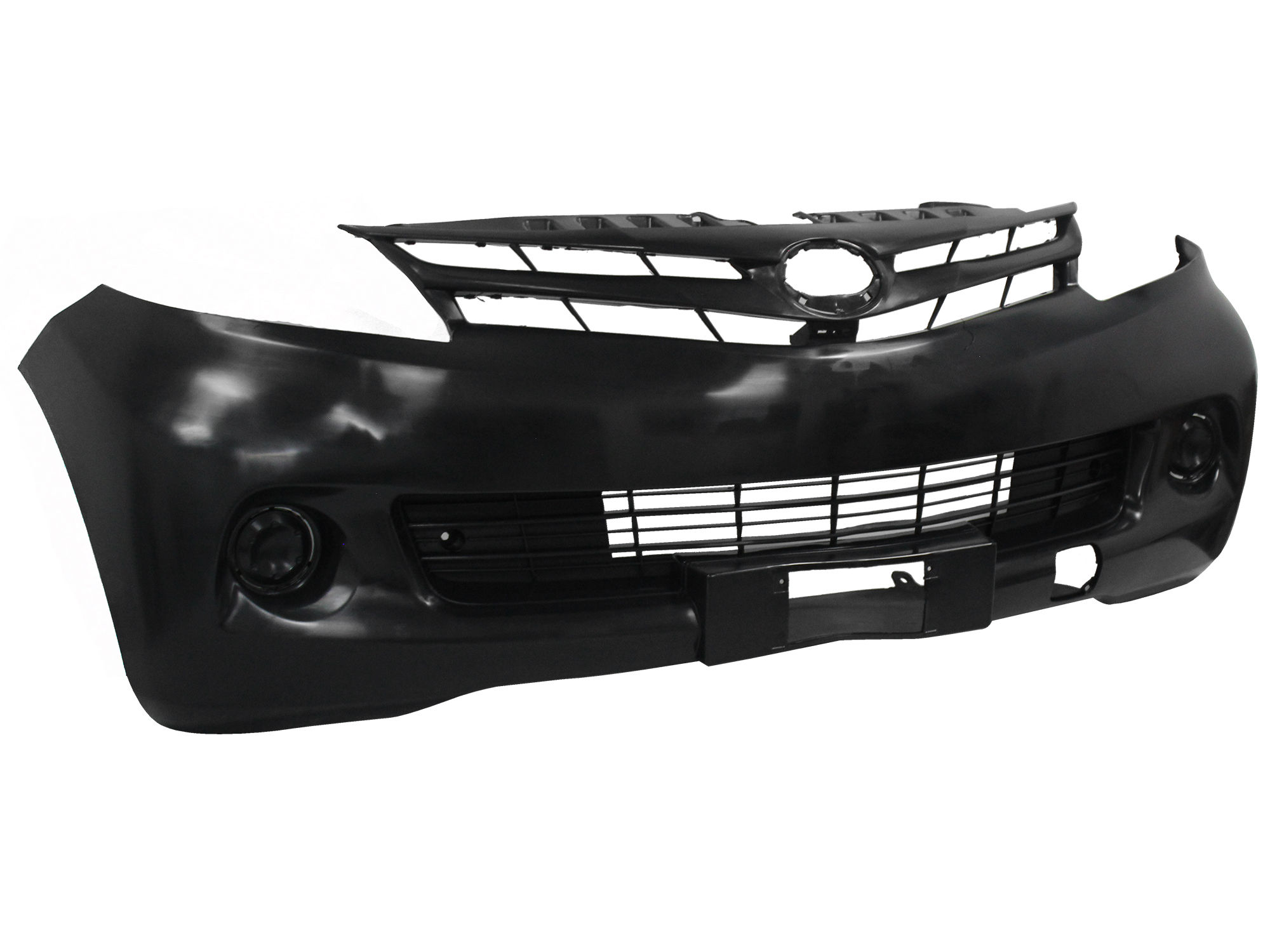 Facia Delantera Sin HOYO Para FARO Con Parrilla Sin Rejilla Central TOYOTA AVANZA 2012-2015